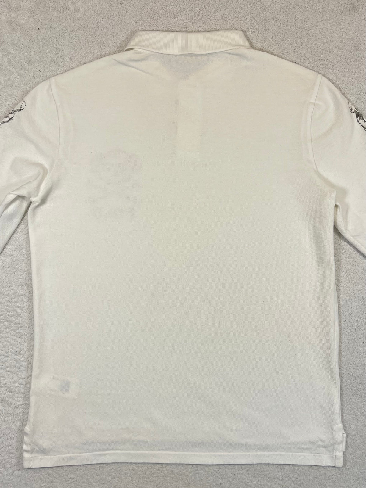 Polo Ralph Lauren Polo Bear Long-Sleeve Cotton Piqué Polo Shirt M