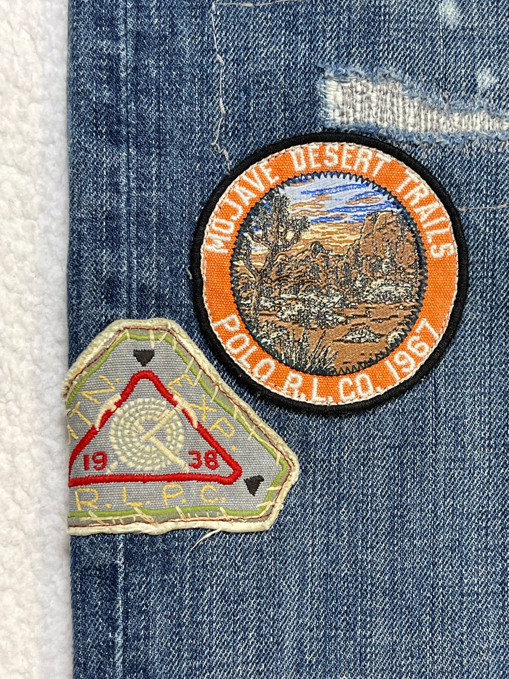 Polo Ralph Lauren Expedition Vintage Classic Fit Aged Denim Jeans (2022)