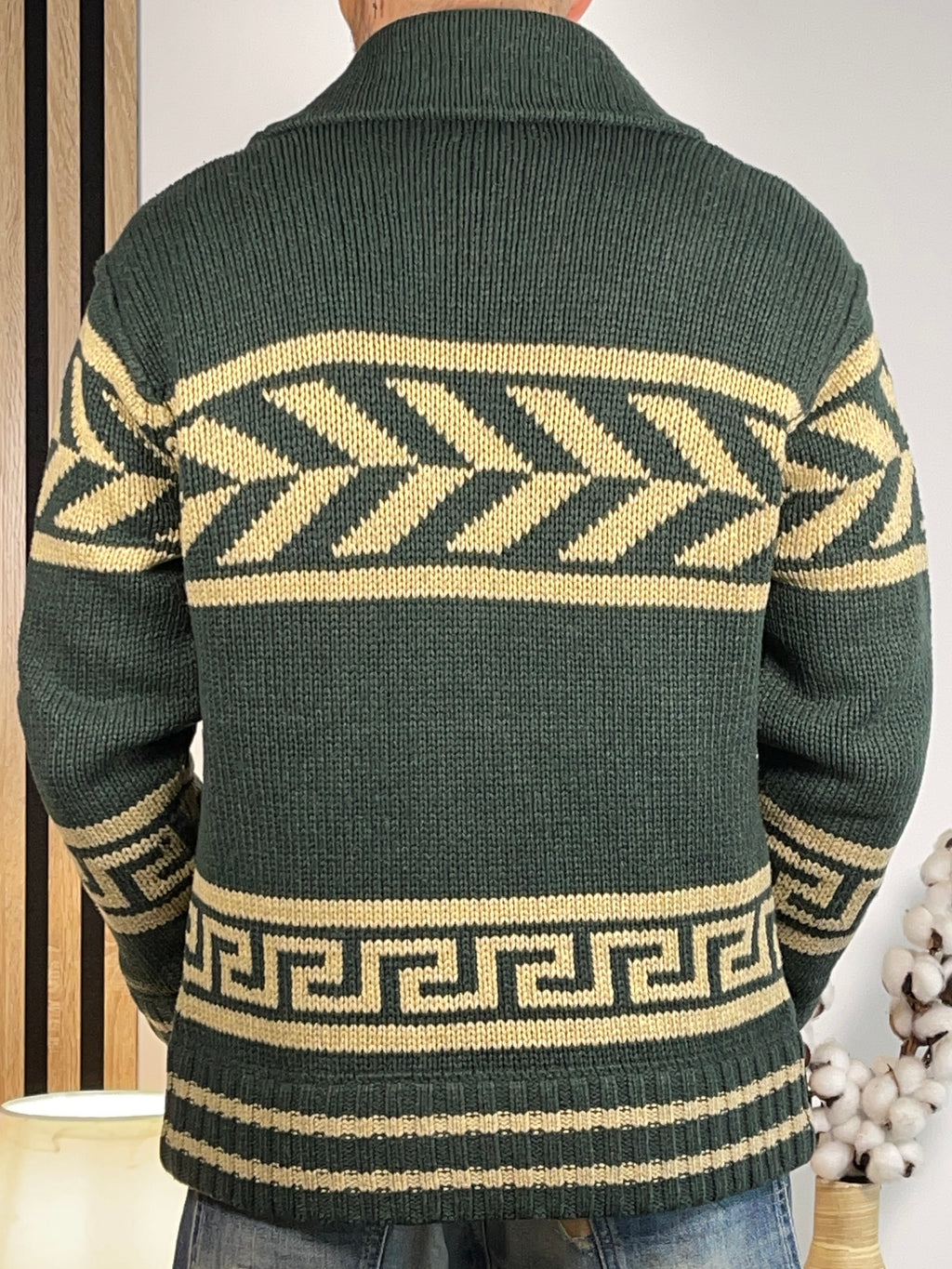 Ralph Lauren Denim & Supply Vintage Geometric Wool-Blend Cardigan (2011)