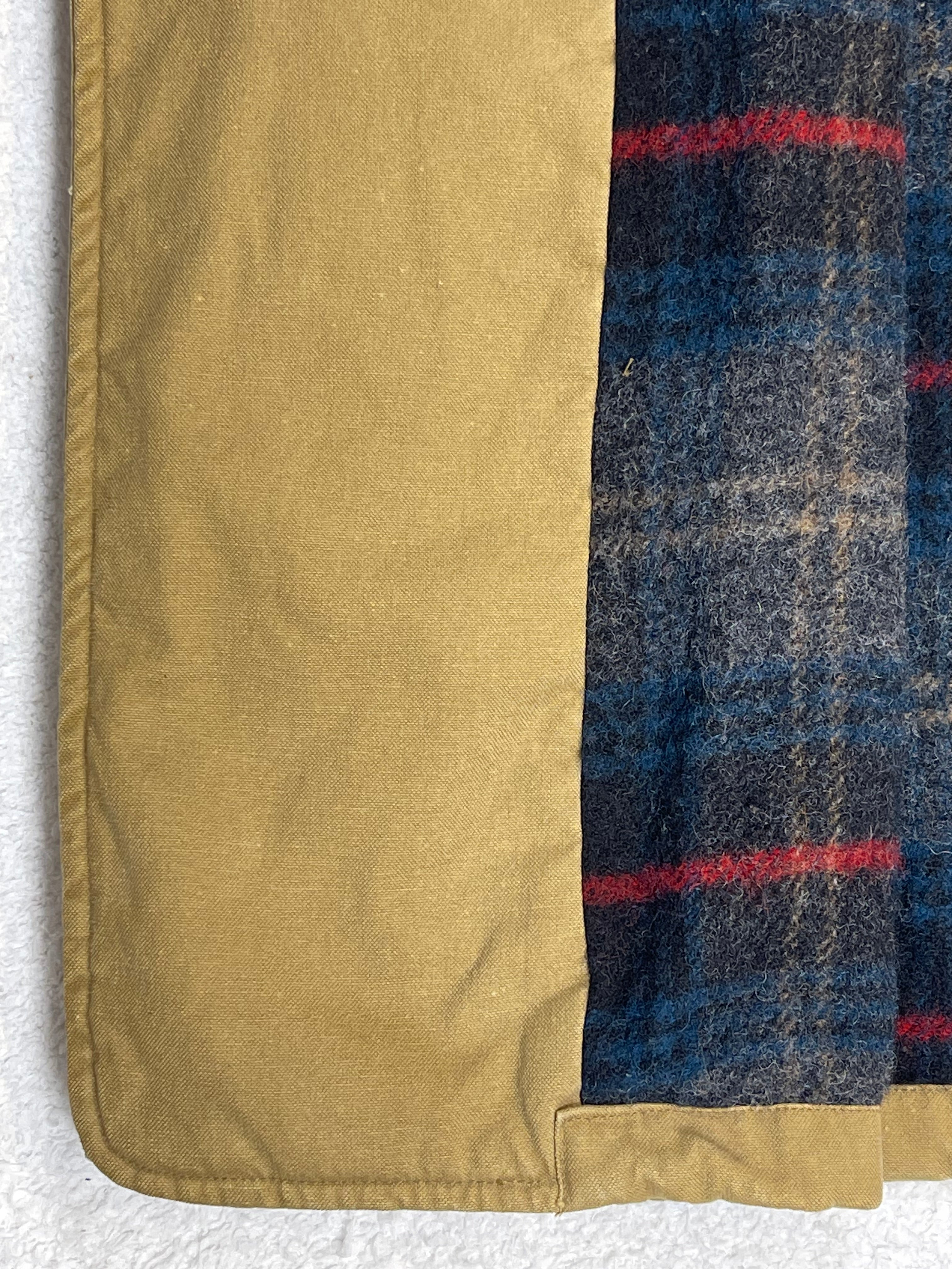 Polo by Ralph Lauren Vintage Shearling-Collar Canvas Ranch Coat