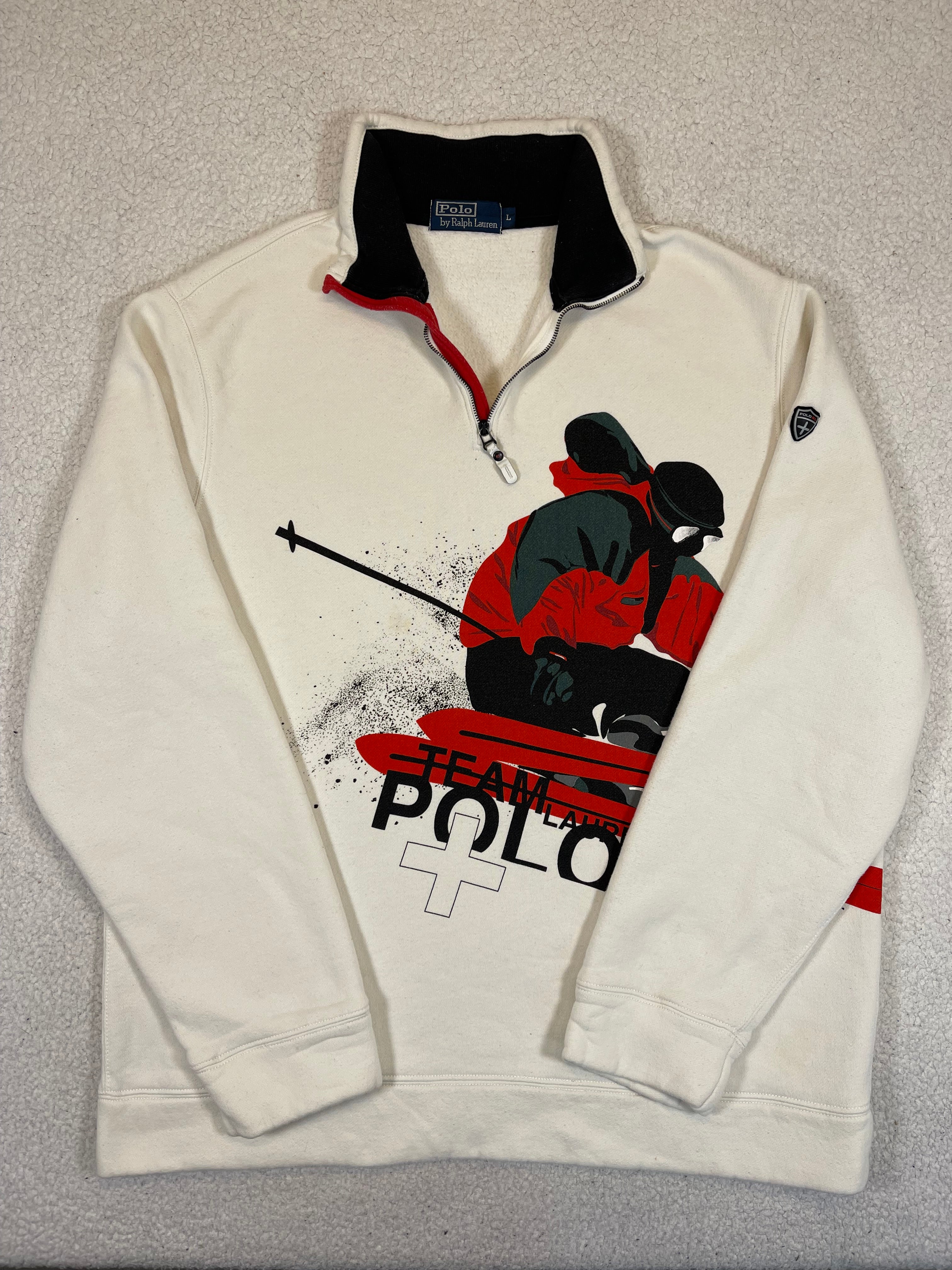 Polo Ralph Lauren “Polo Ski” Half-Zip Fleece (Vintage 90s–00s)