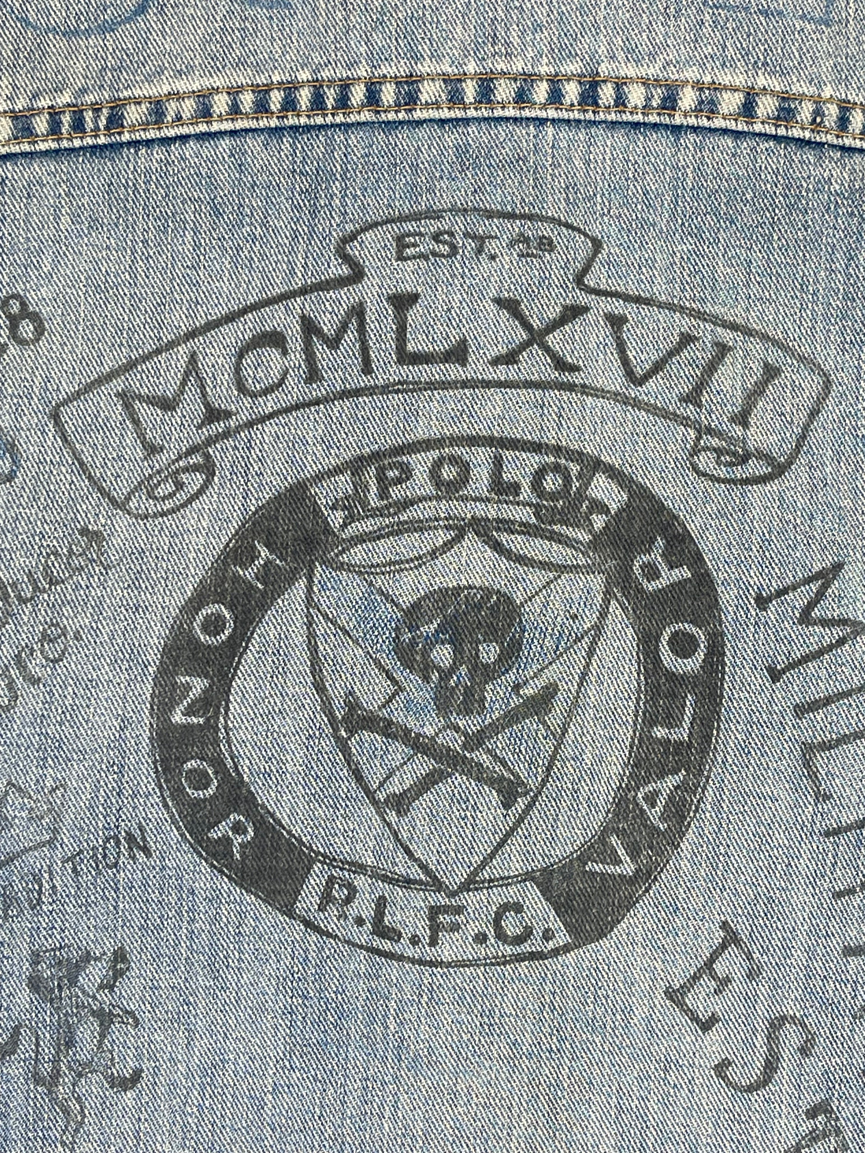 Polo Ralph Lauren Polo Rugby Graphic Denim Jacket