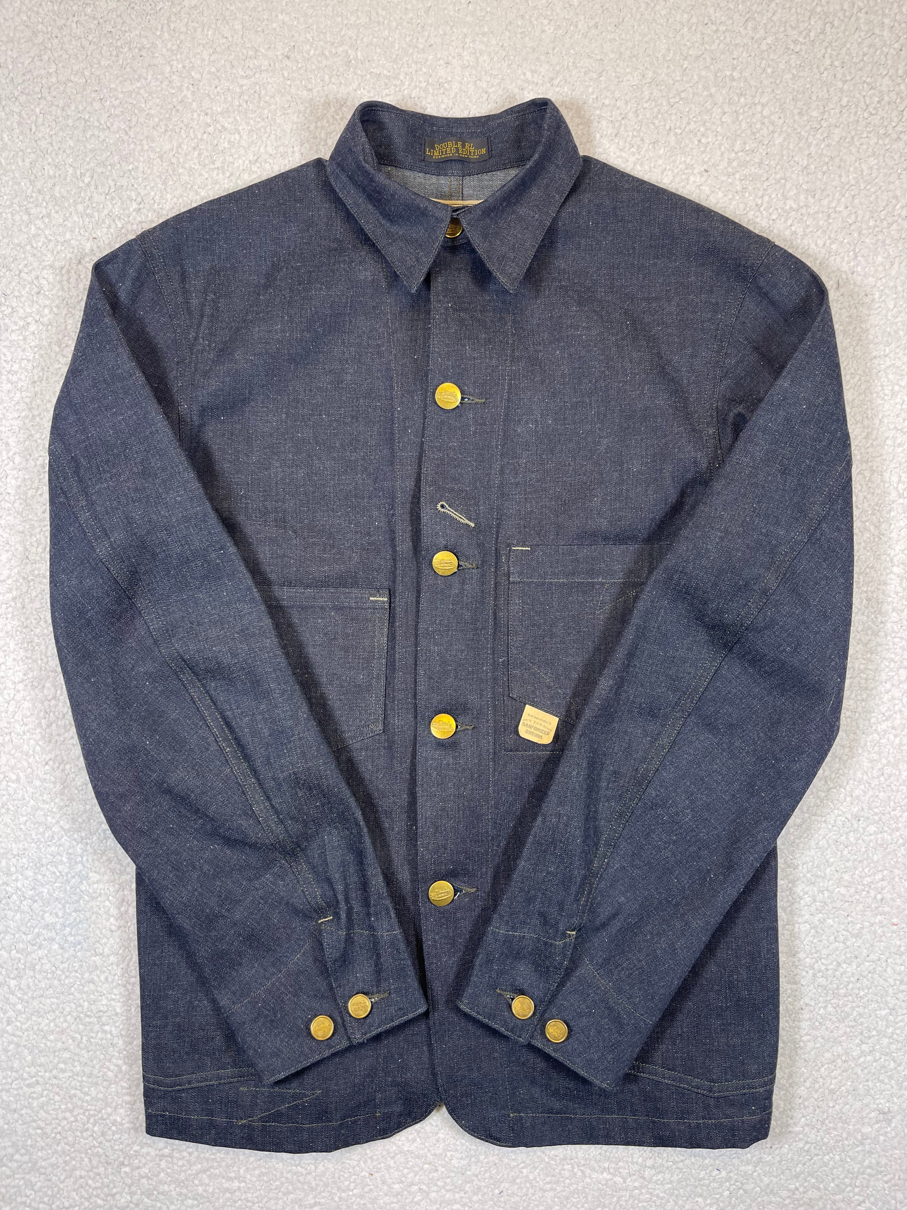 RRL Double RL Limited Edition Denim Engineer Coat