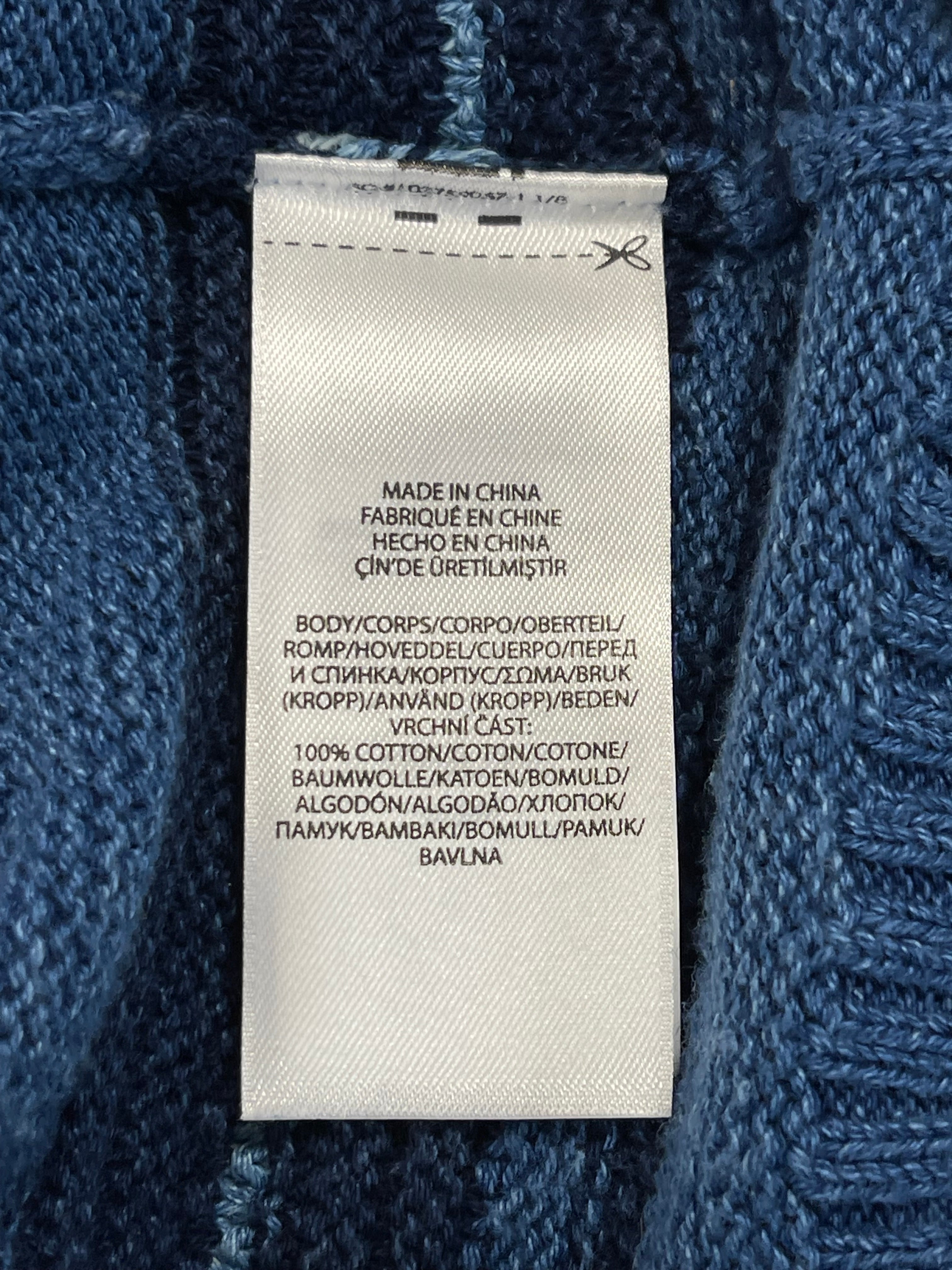 Polo by Ralph Lauren x Naiomi Glasses Indigo Cotton Sweater (2024)