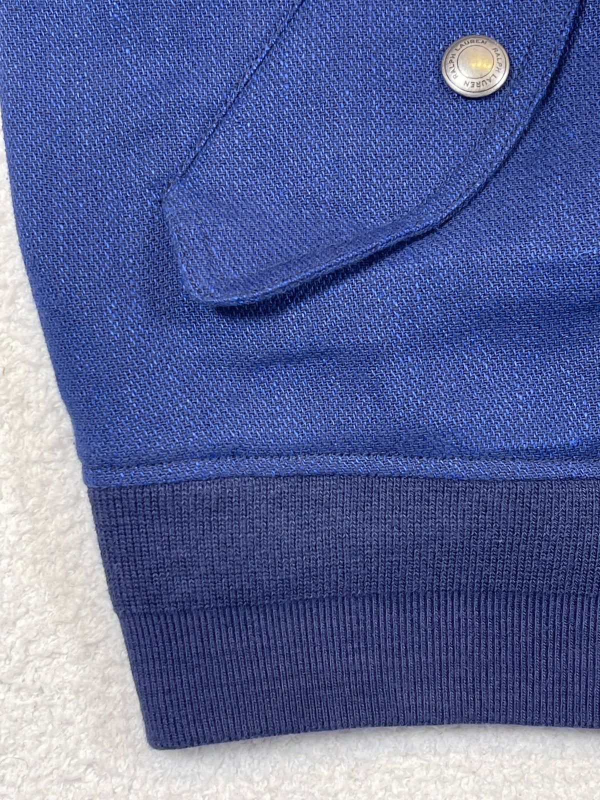 Polo Ralph Lauren Linen & Stretch Cotton Bomber Jacket S