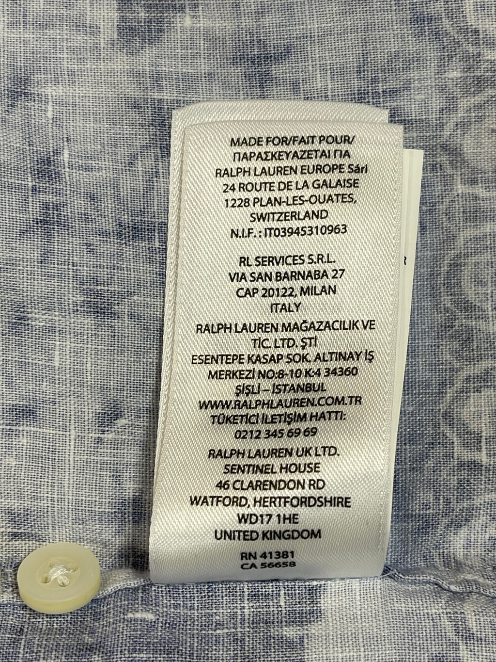 Polo Ralph Lauren Jardin Linen Safari Shirt (2022)