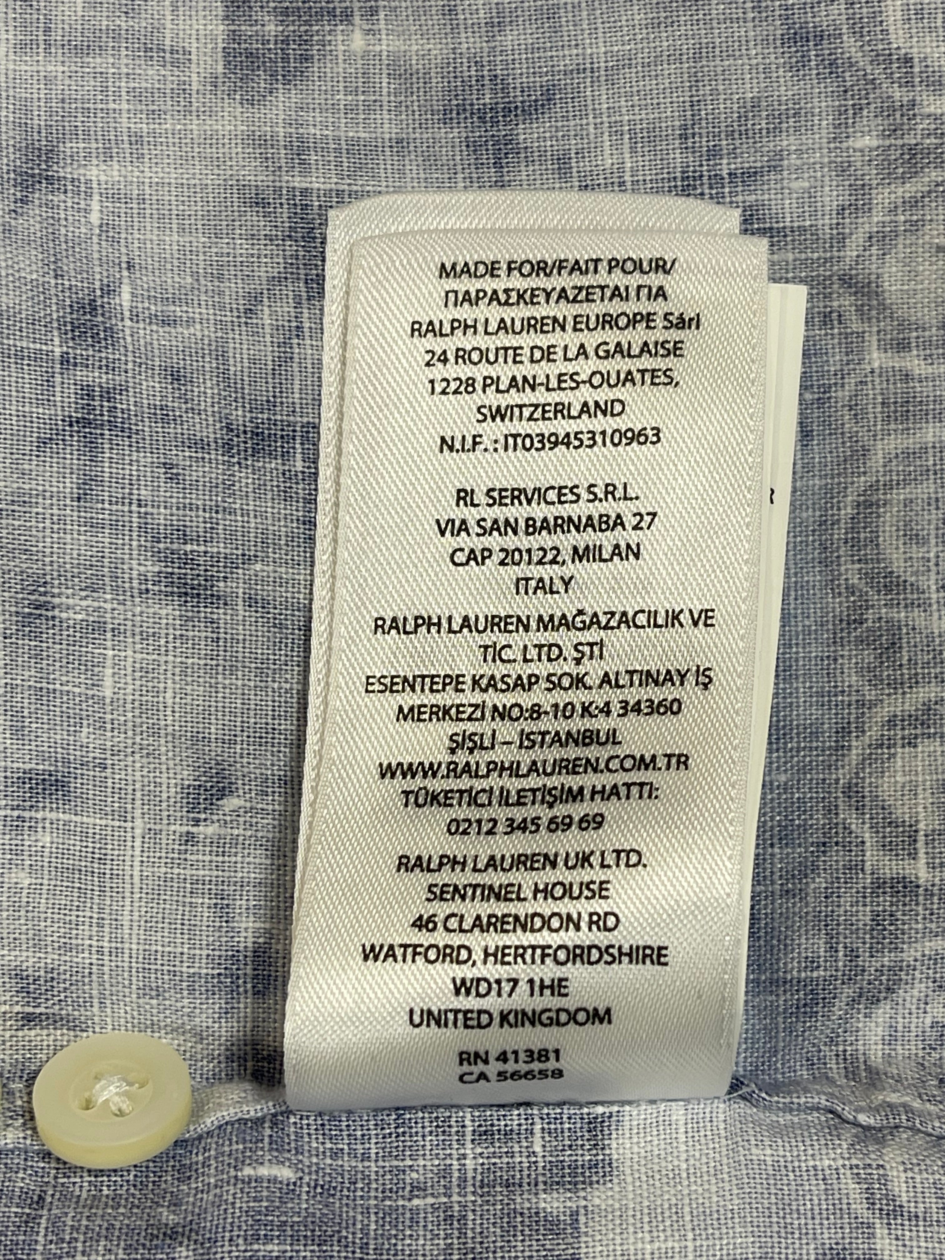 Polo Ralph Lauren Jardin Linen Safari Shirt (2022)