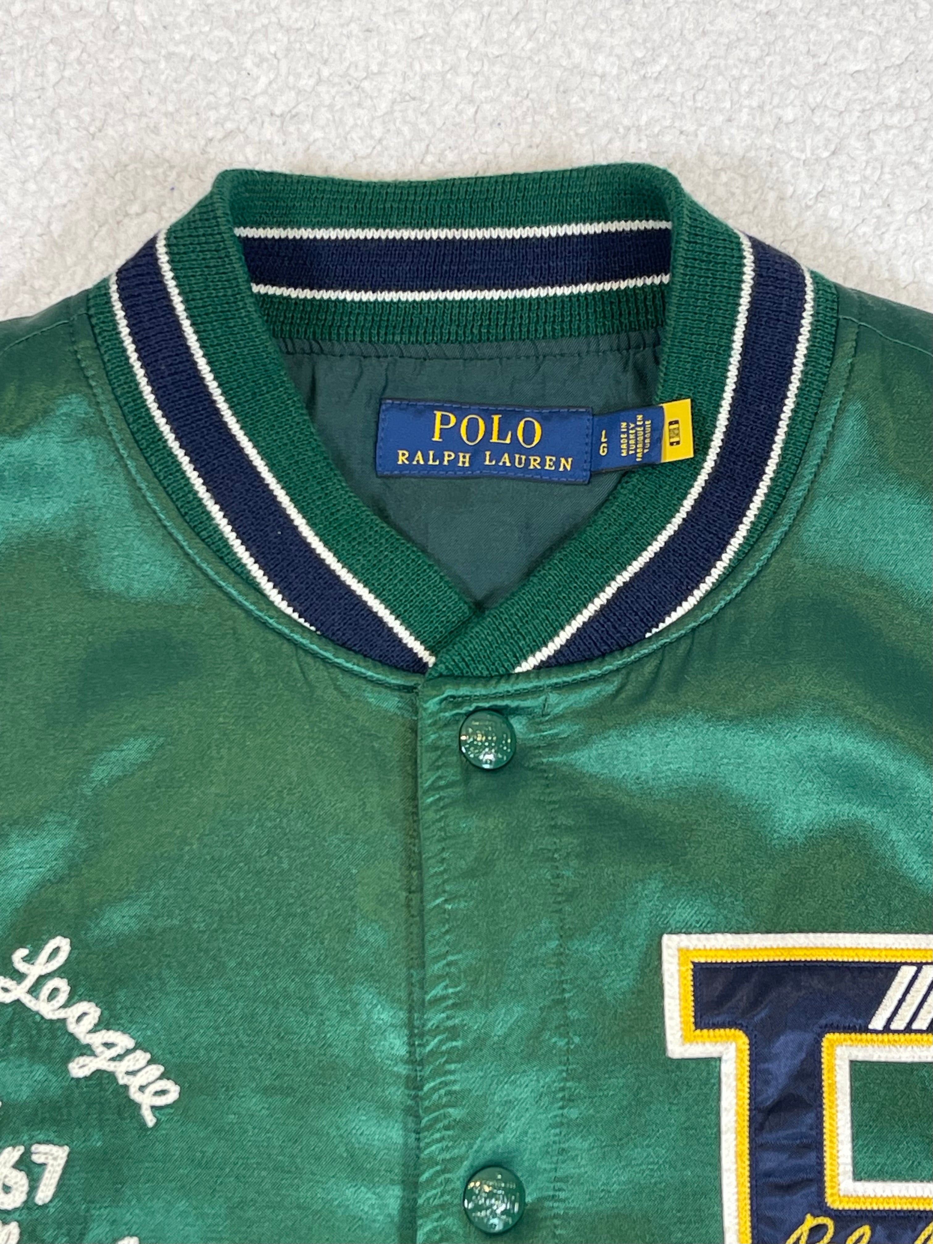 Polo Ralph Lauren Satin Varsity Jacket (2023)