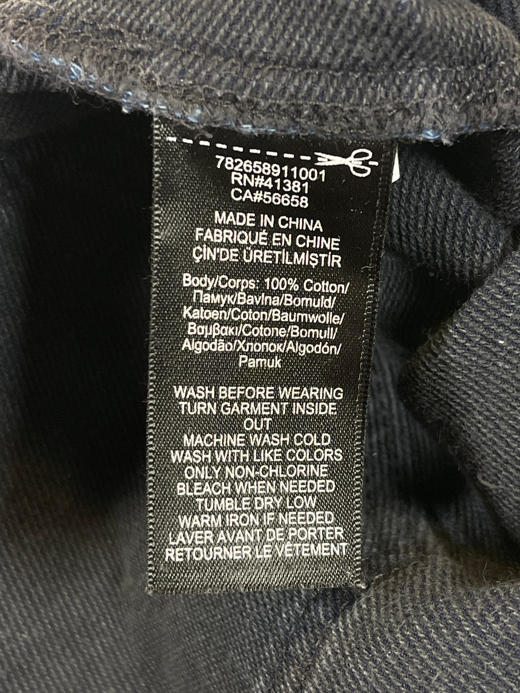 Ralph Lauren Double RL Indigo Corduroy Trousers