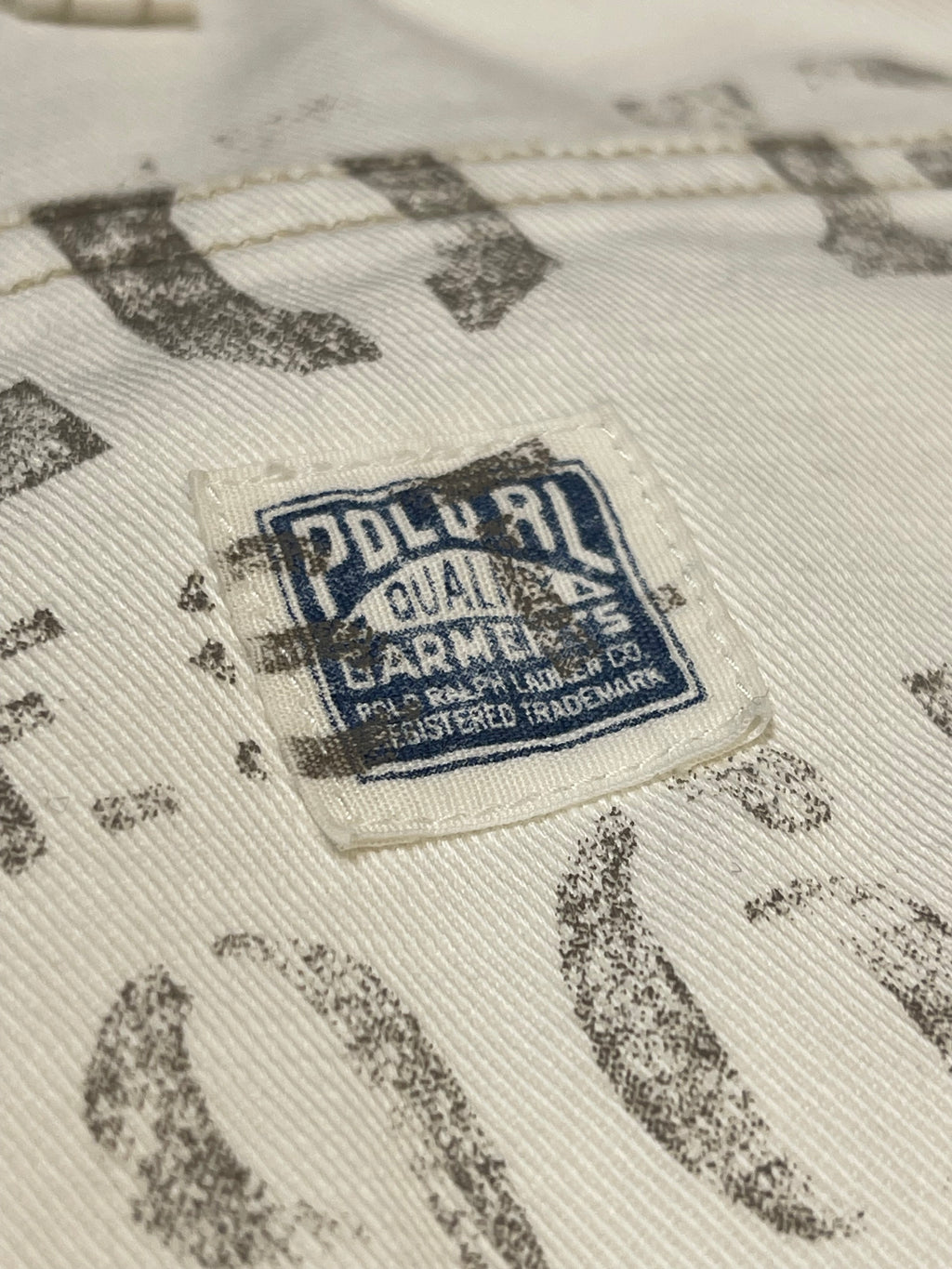 Polo Ralph Lauren Patterned Carpenter Canvas Trousers