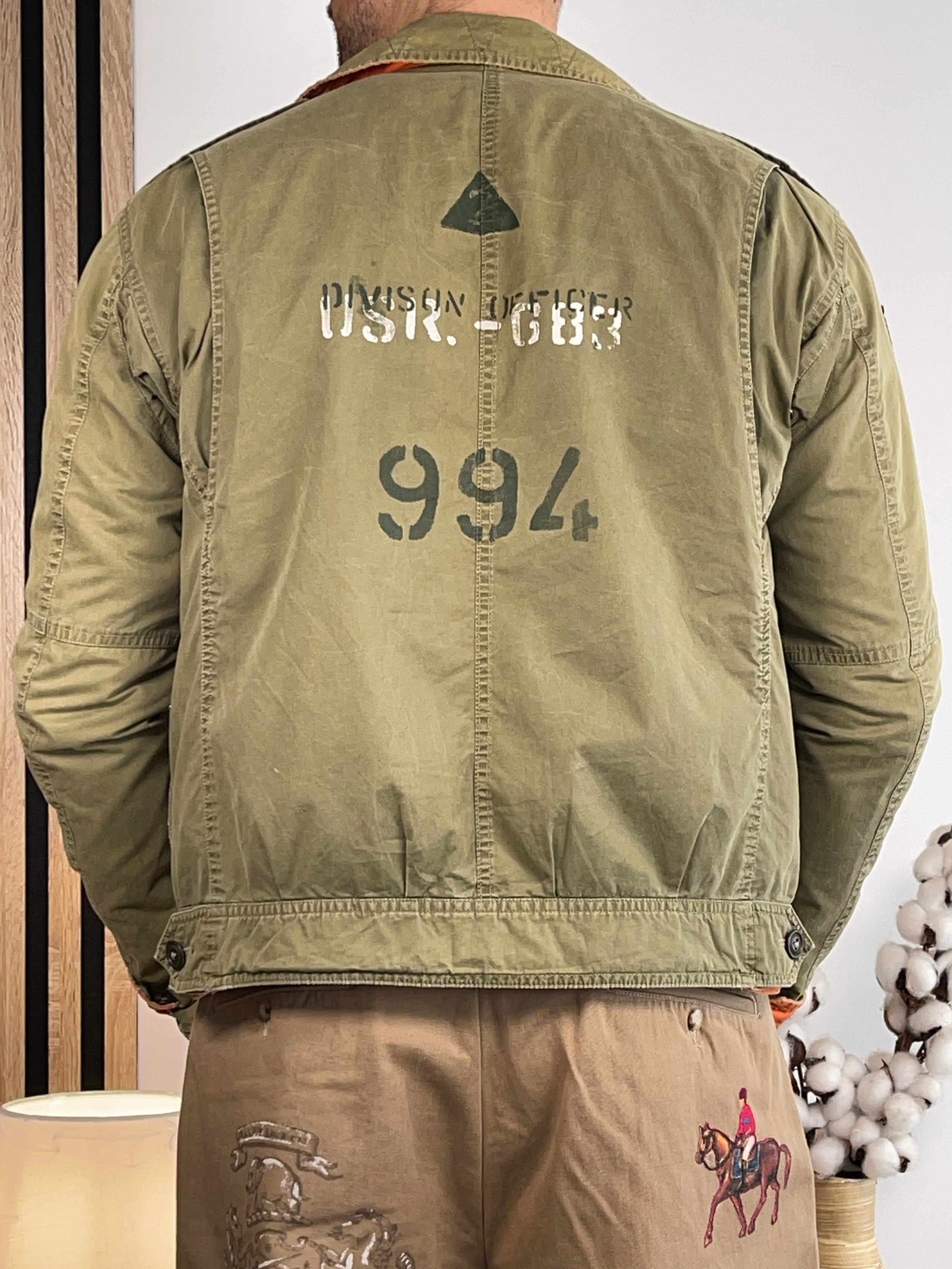 Polo Ralph Lauren & Co. Vintage Reversible Cotton Twill Field Jacket