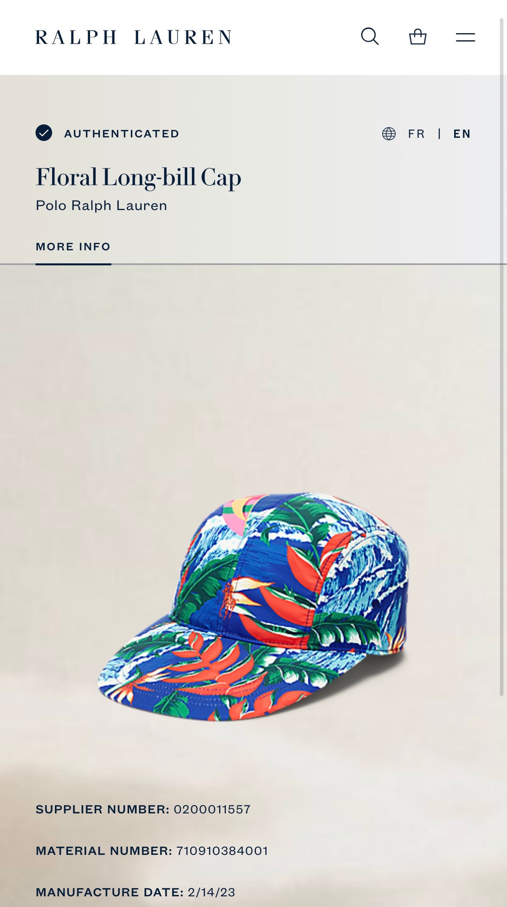 Polo Ralph Lauren Hoffman Panel Cap (2023)