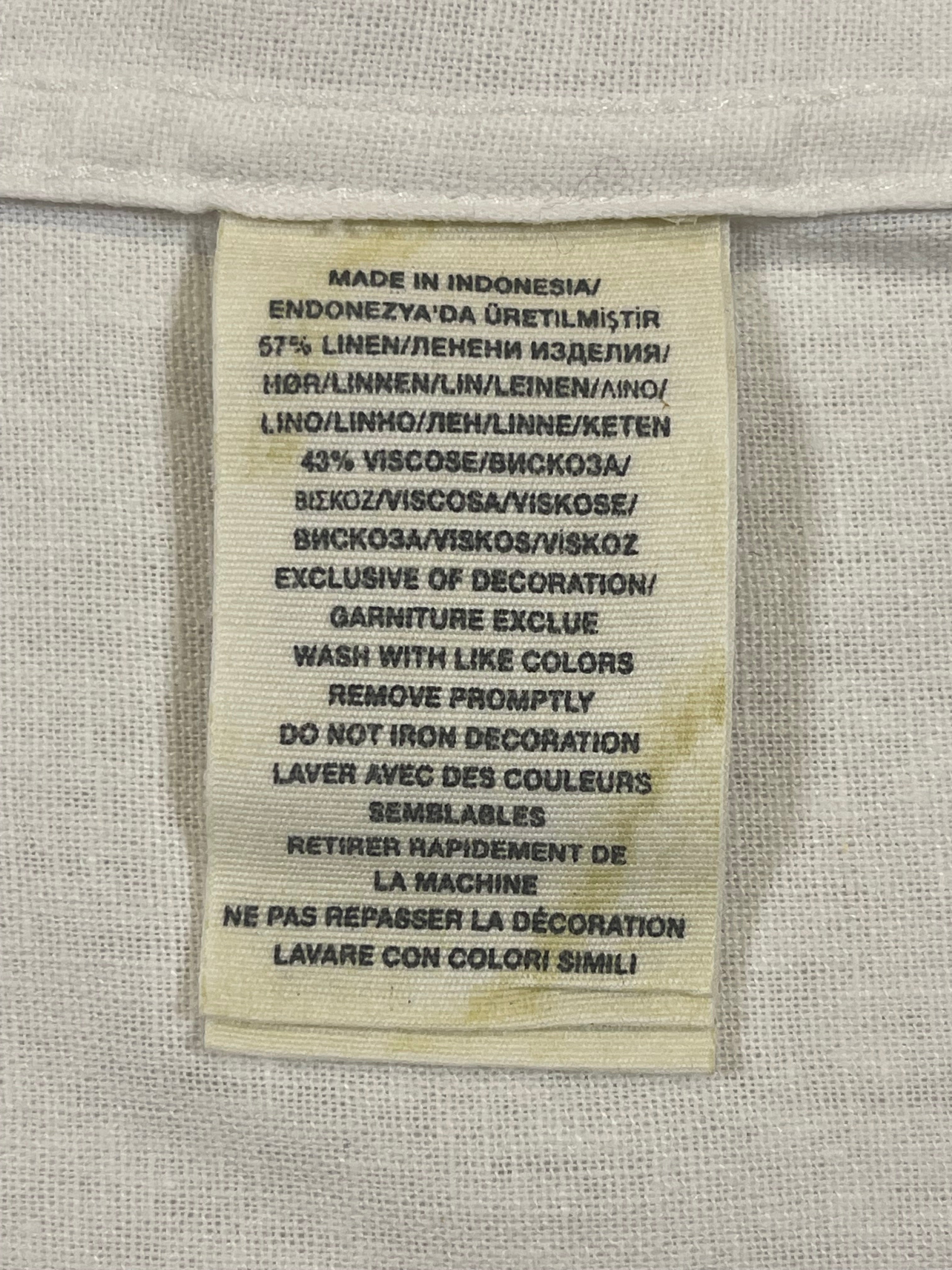 Ralph Lauren Denim & Supply Linen Blend Racing Workwear Shirt (Vintage 2011–2016)