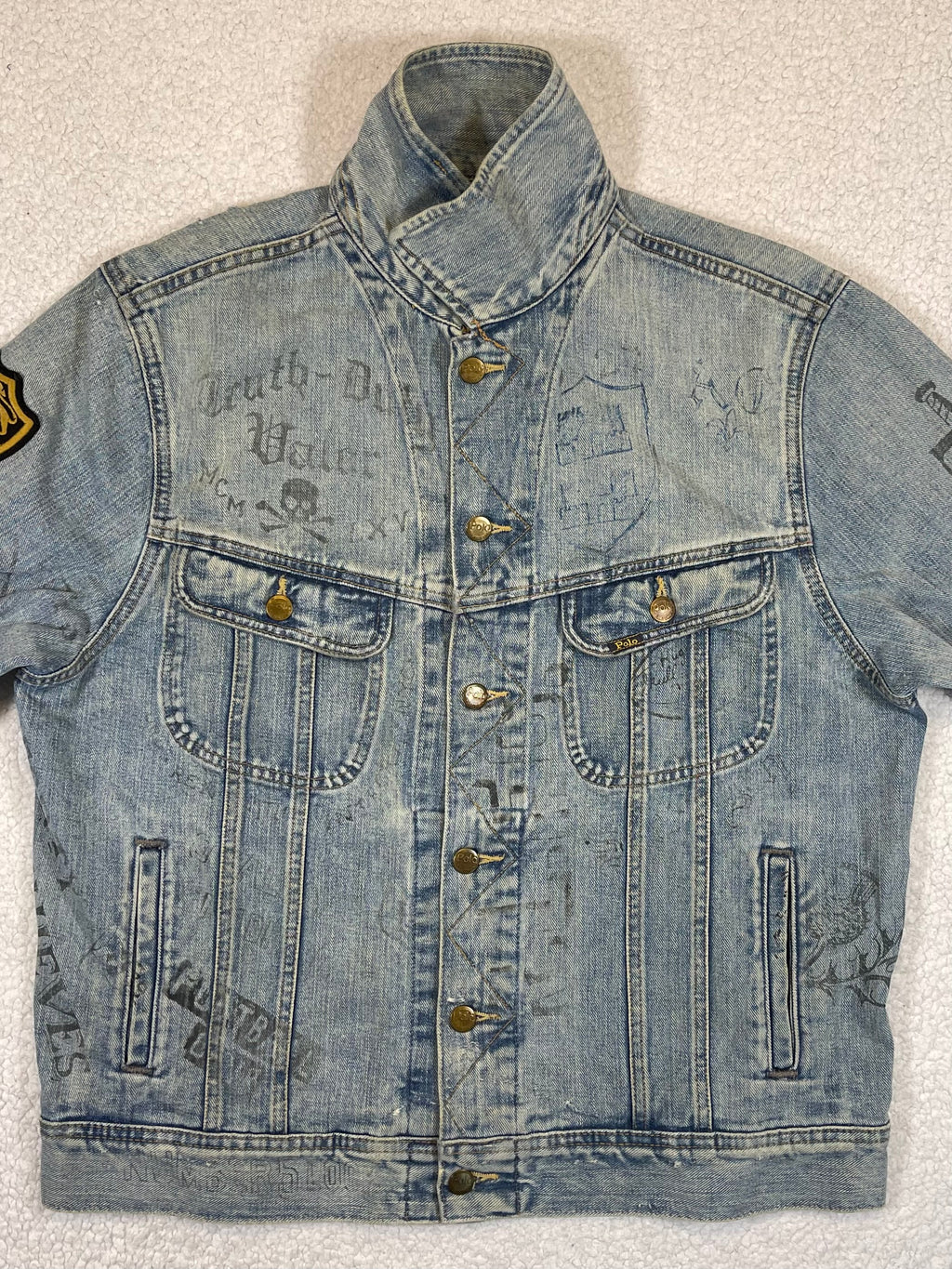 Polo Ralph Lauren Polo Rugby Graphic Denim Jacket