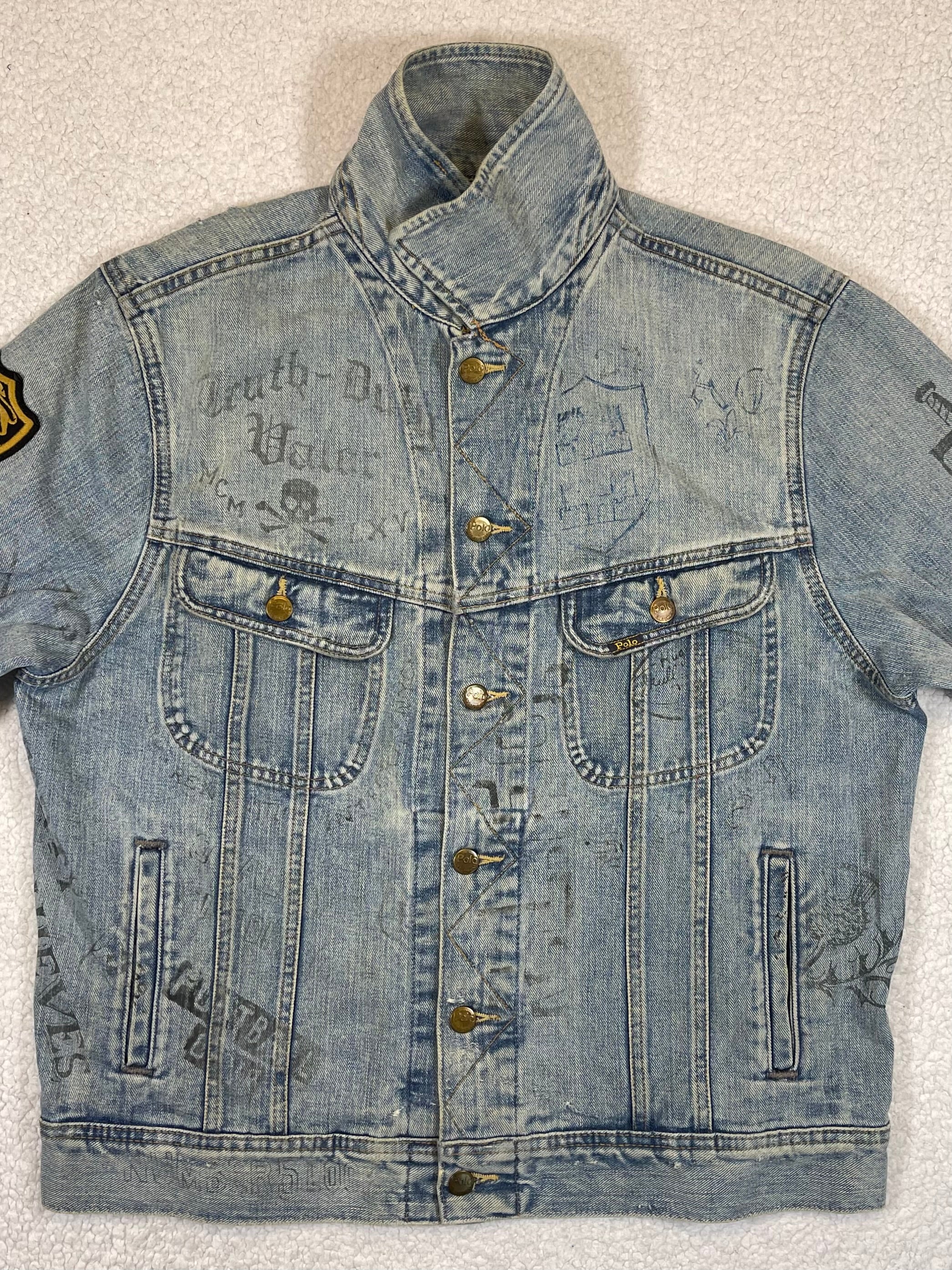 Polo Ralph Lauren Polo Rugby Graphic Denim Jacket