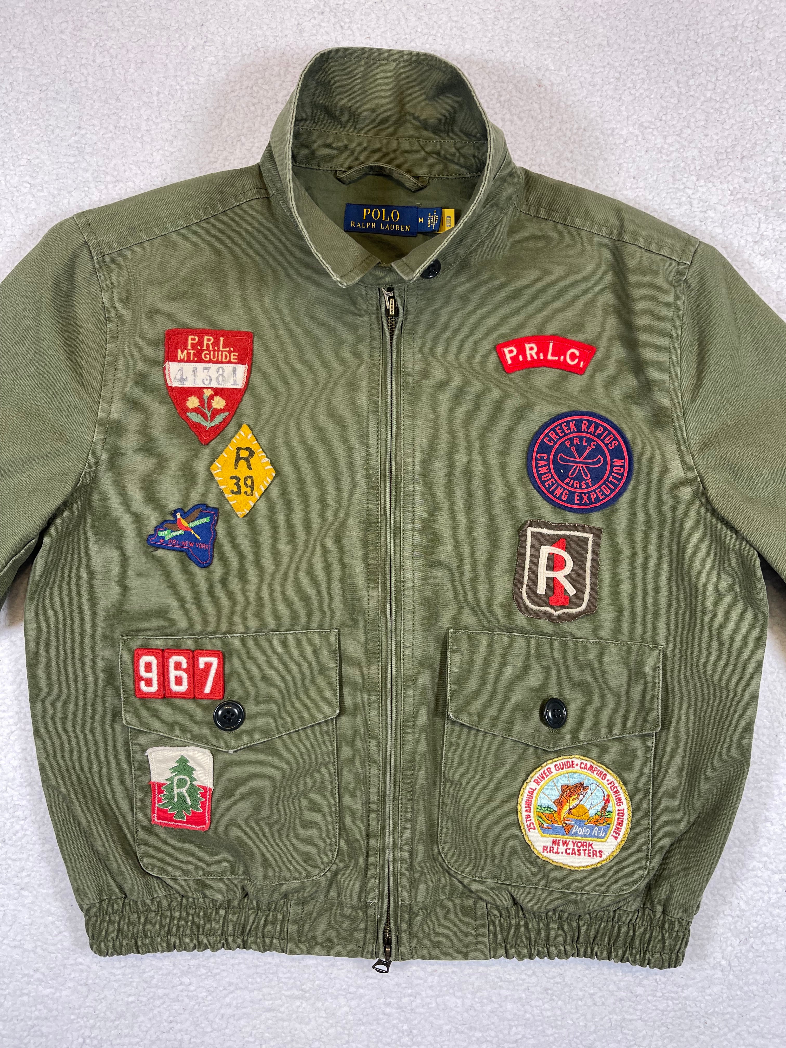 Polo Ralph Lauren Patch Canvas Bomber Jacket (2022)