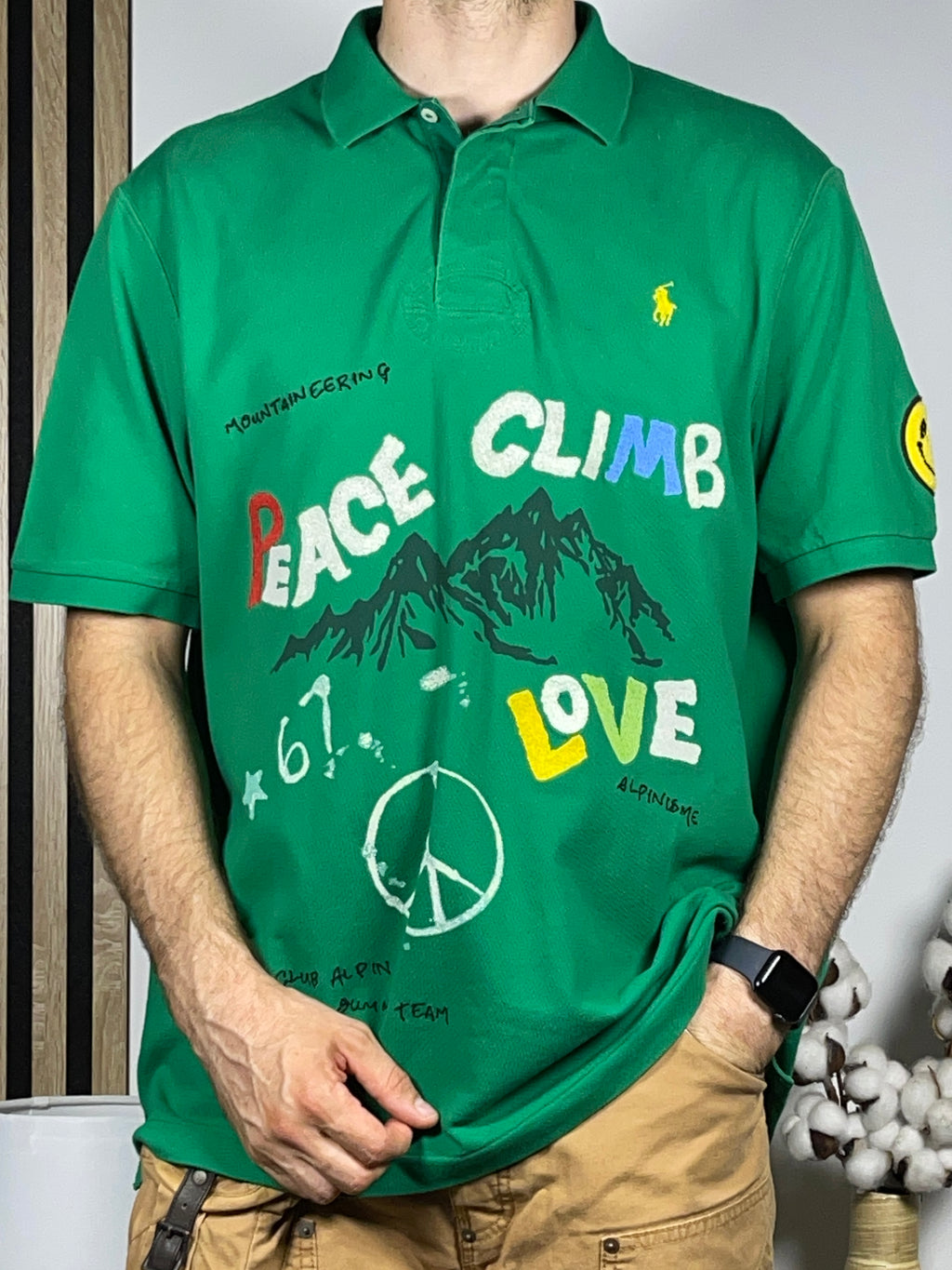 Polo Ralph Lauren Peace Climb Love Cotton Mesh Polo (2023)