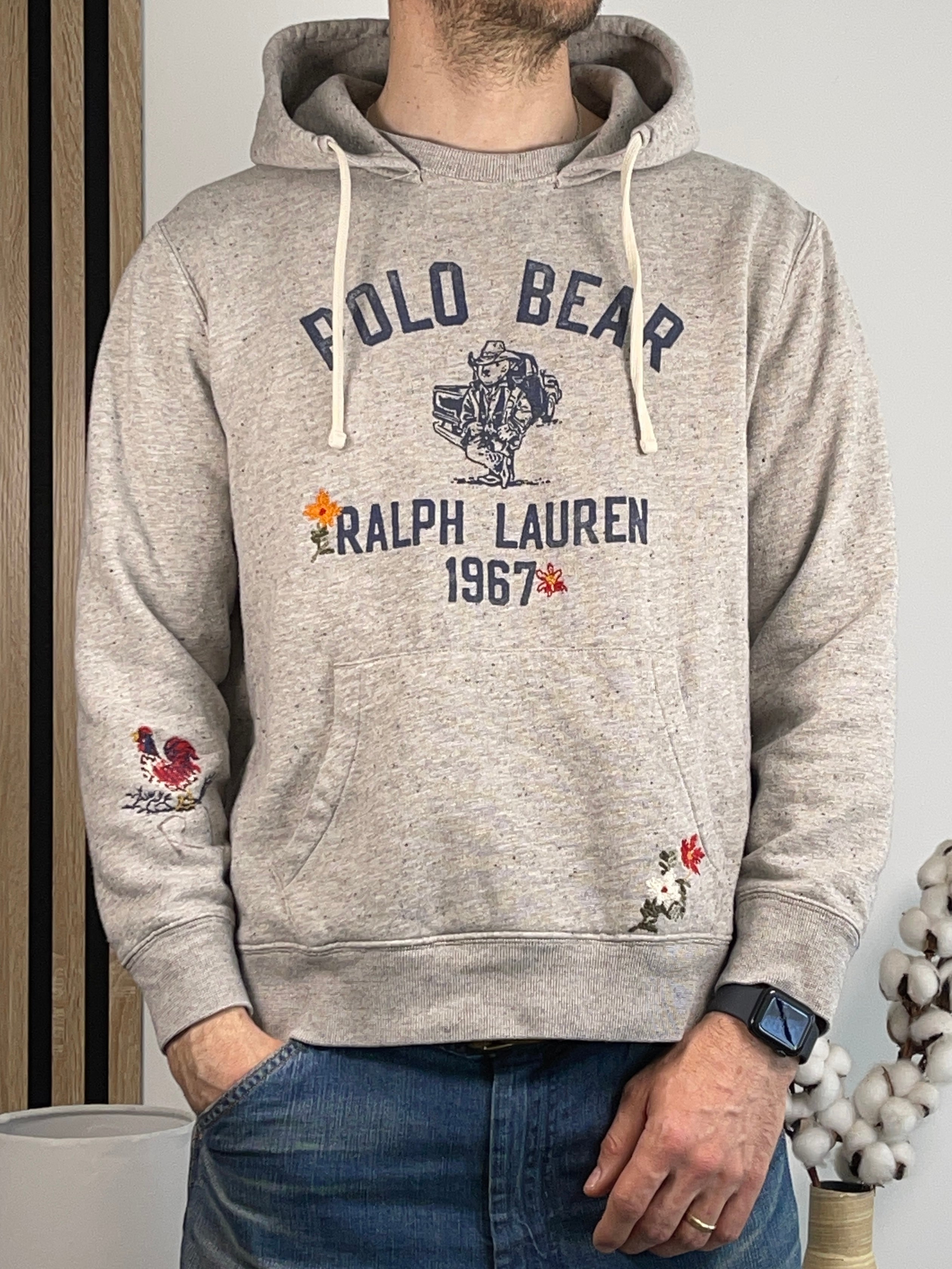 Polo Country Ralph Lauren Polo Bear Fleece Hoodie