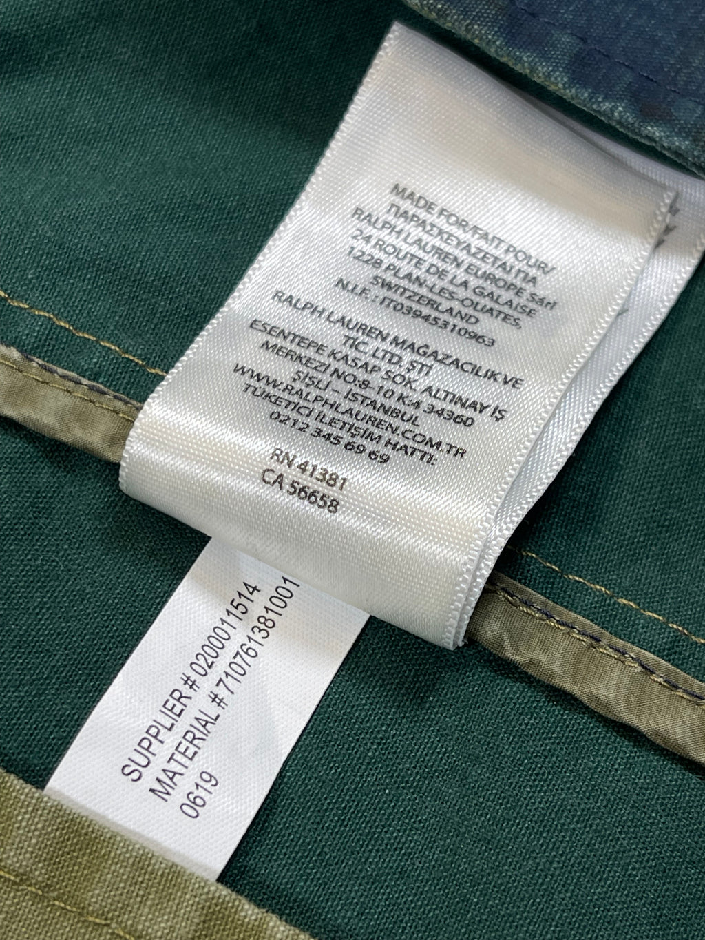 Polo Ralph Lauren Patchwork Field Jacket