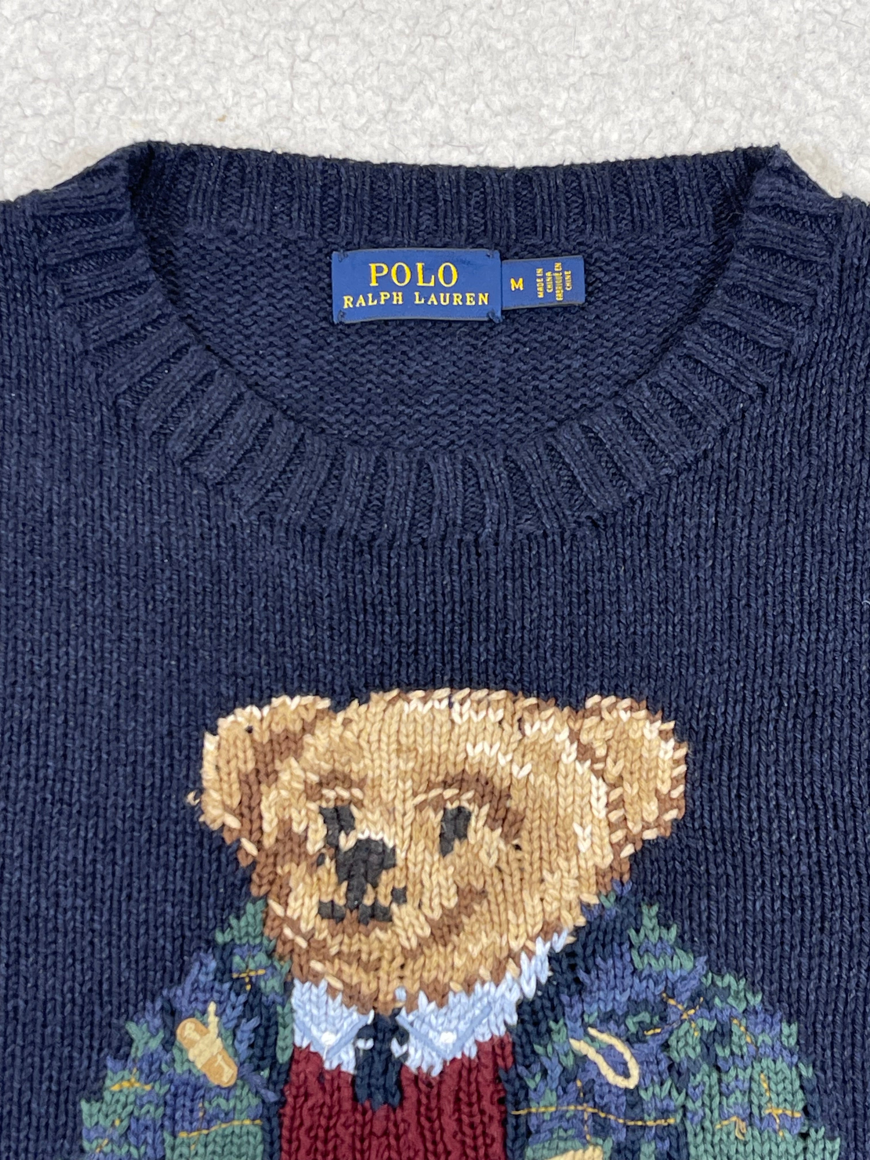 Polo Ralph Lauren Duffle-Coat Polo Bear Sweater
