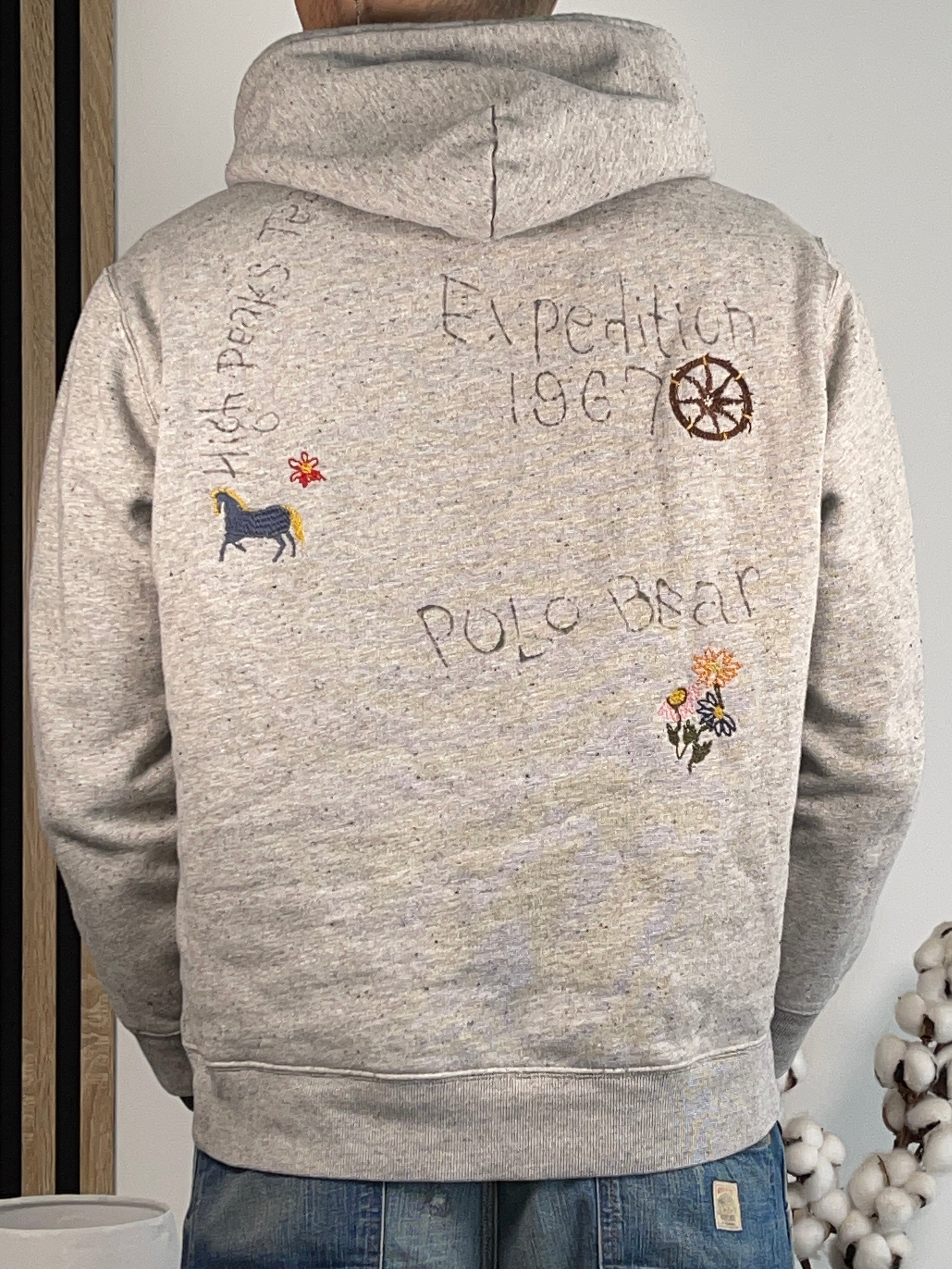 Polo Country Ralph Lauren Polo Bear Fleece Hoodie