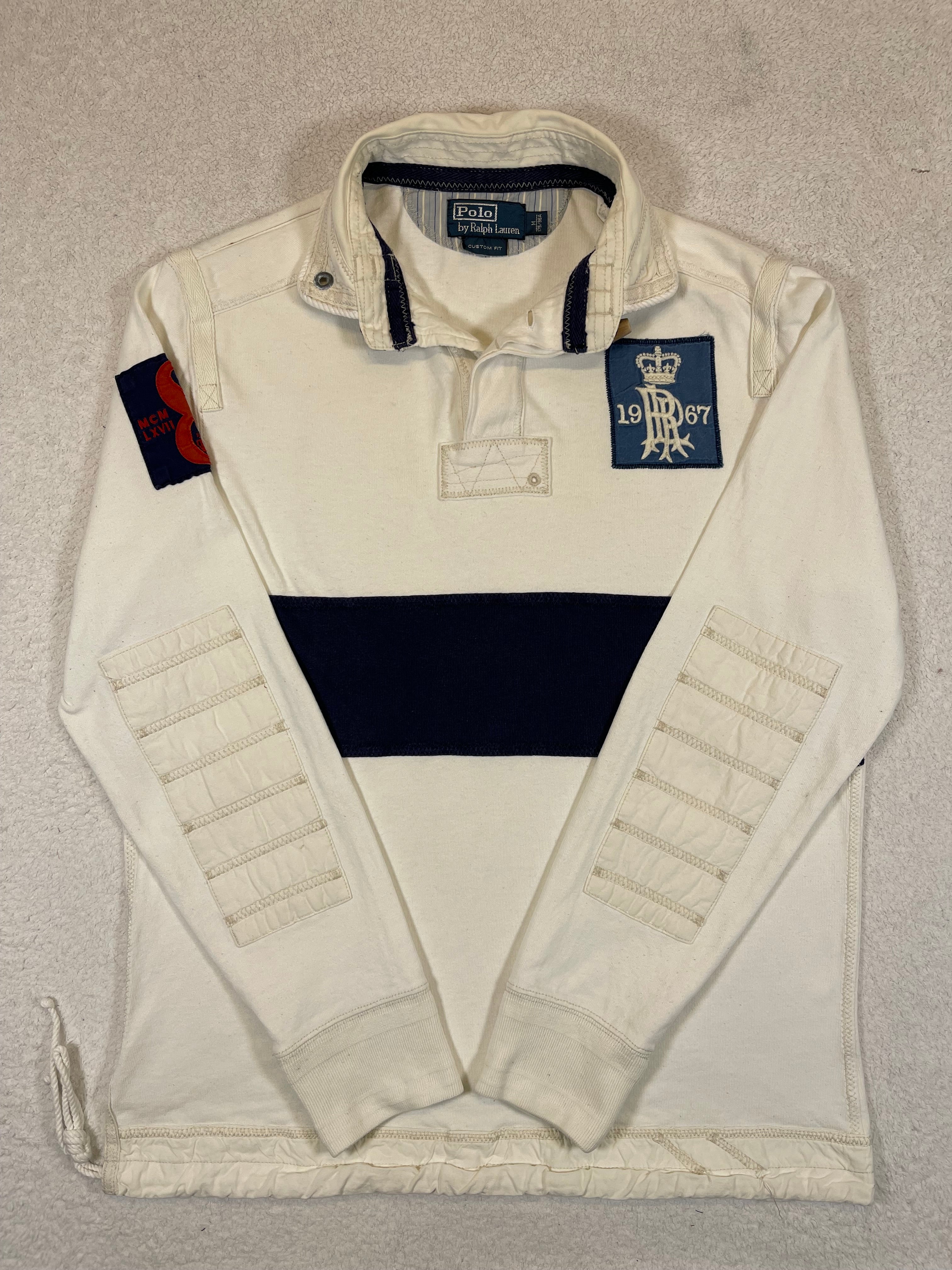 Polo by Ralph Lauren Vintage P.R.L.C. Nautical Rugby Shirt
