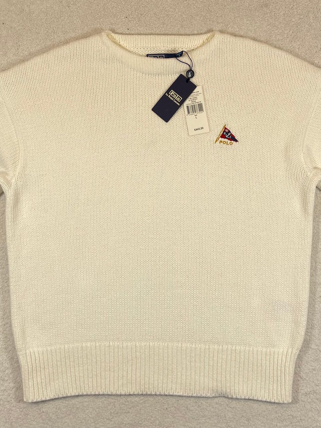 Polo by Ralph Lauren Nautical-Inspired Embroidered Cotton Sweater