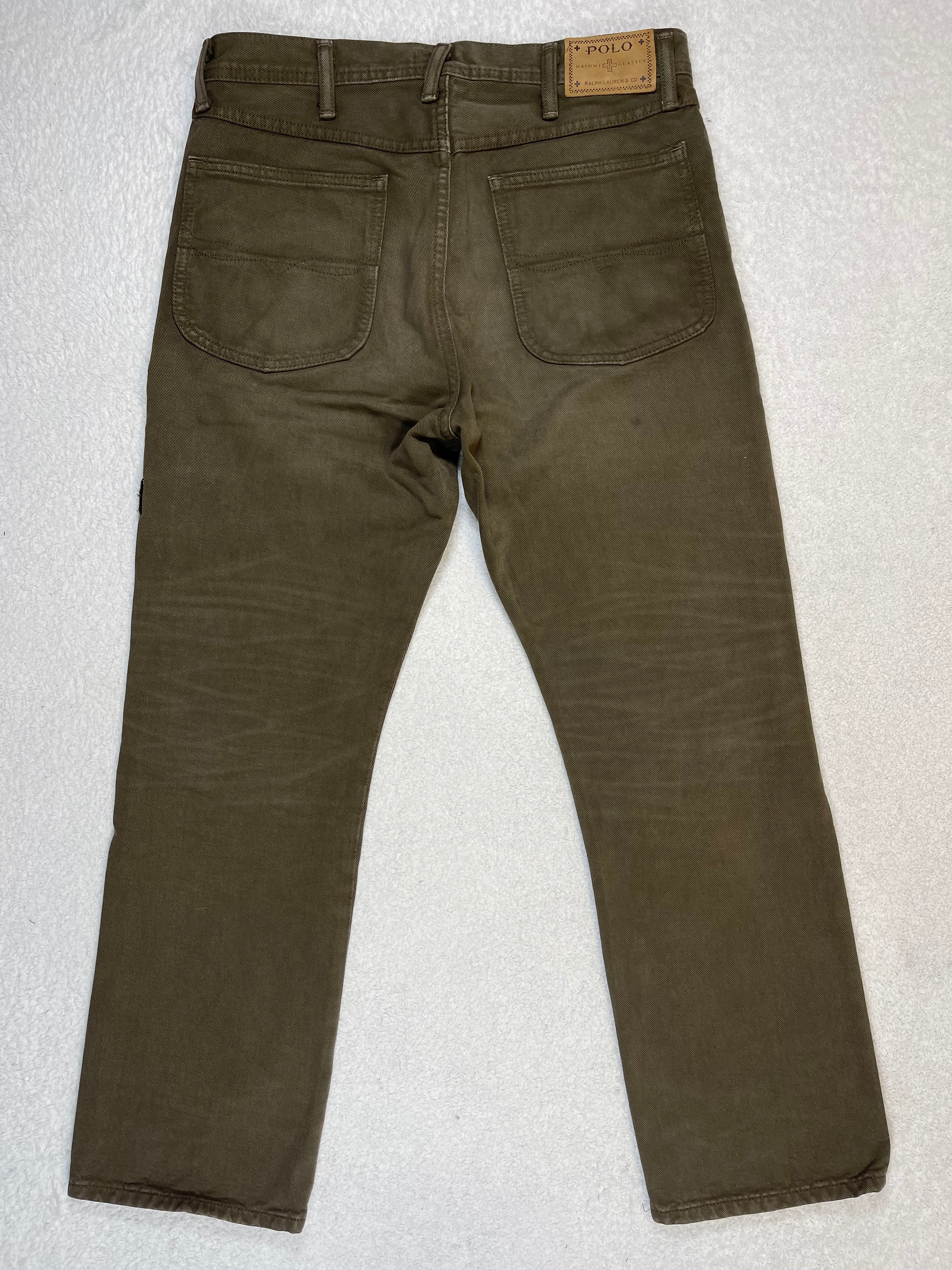 Polo Ralph Lauren × Naiomi Glasses Embroidered Heritage Rider Denim Jeans (2023)