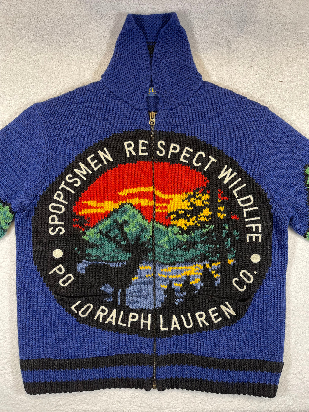 Polo Ralph Lauren Polo Sportsman Full-Zip Wool & Alpaca Sweater