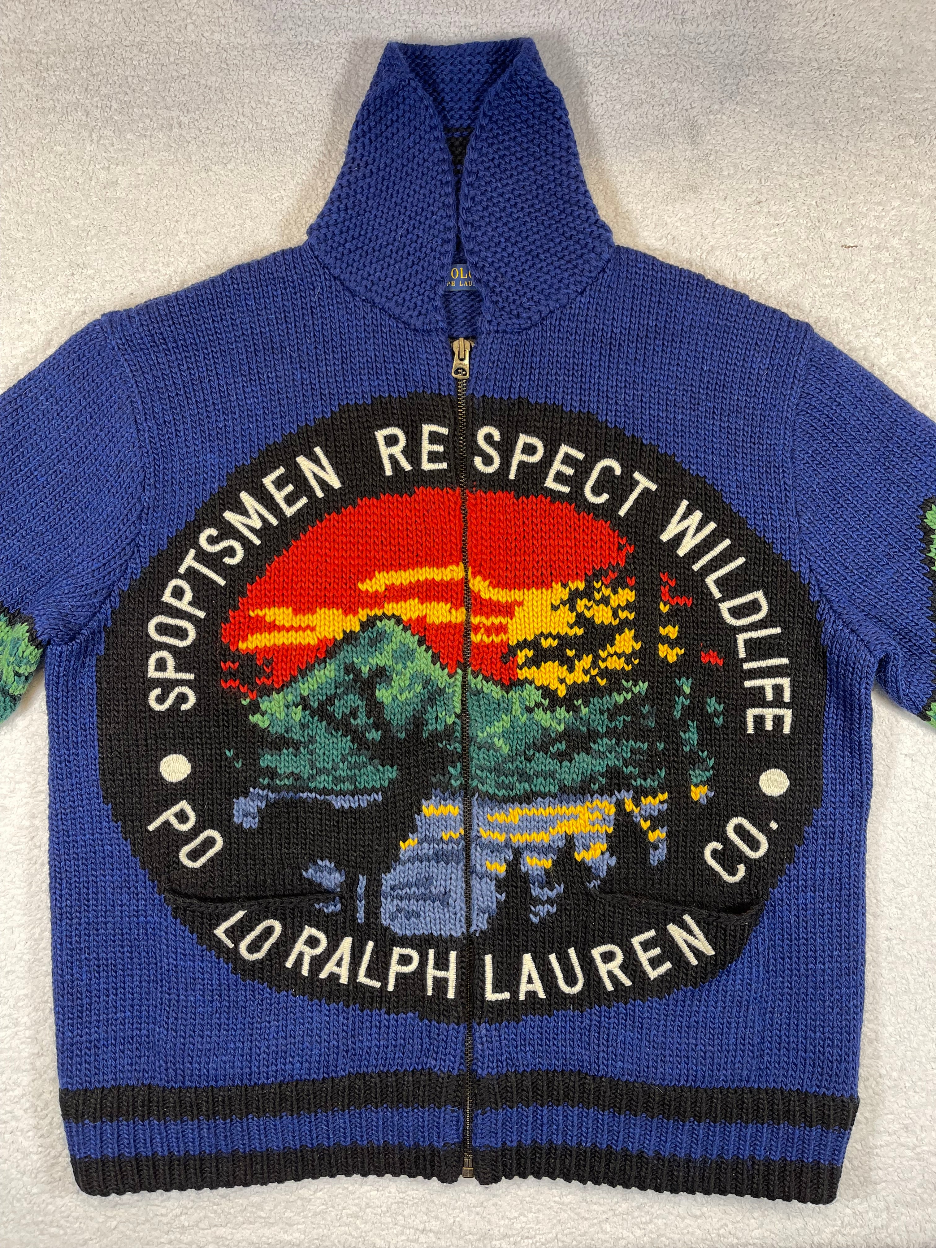 Polo Ralph Lauren Polo Sportsman Full-Zip Wool & Alpaca Sweater