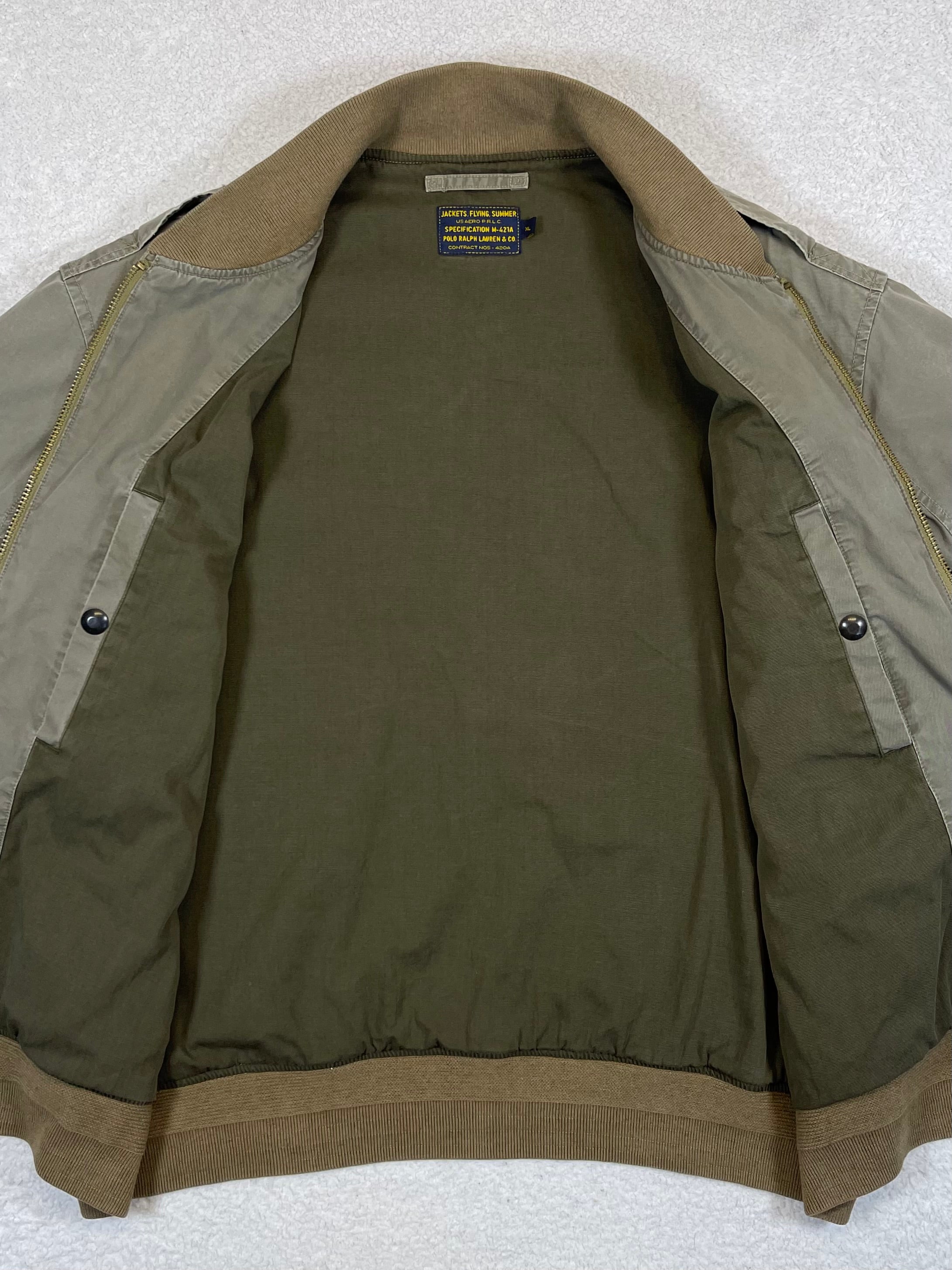 Polo by Ralph Lauren & Co. Vintage RL Tigers Div. 1967 Cotton Twill Bomber Jacket