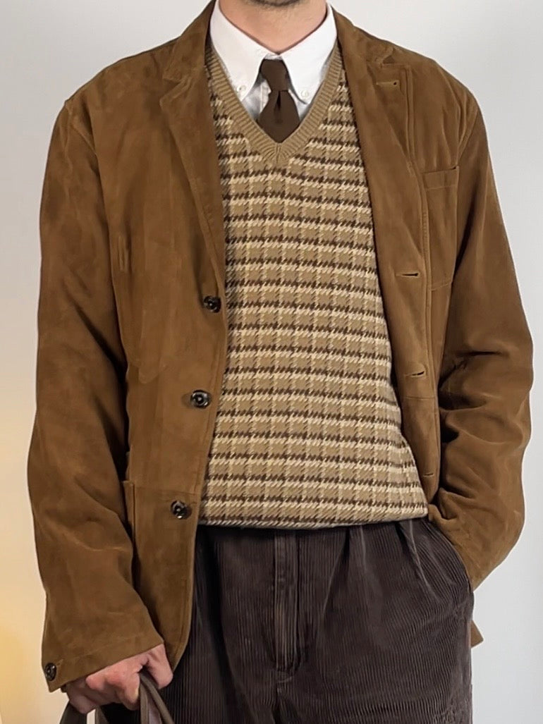 Polo Ralph Lauren Cotton & Cashmere Argyle Sweater Vest (2021)