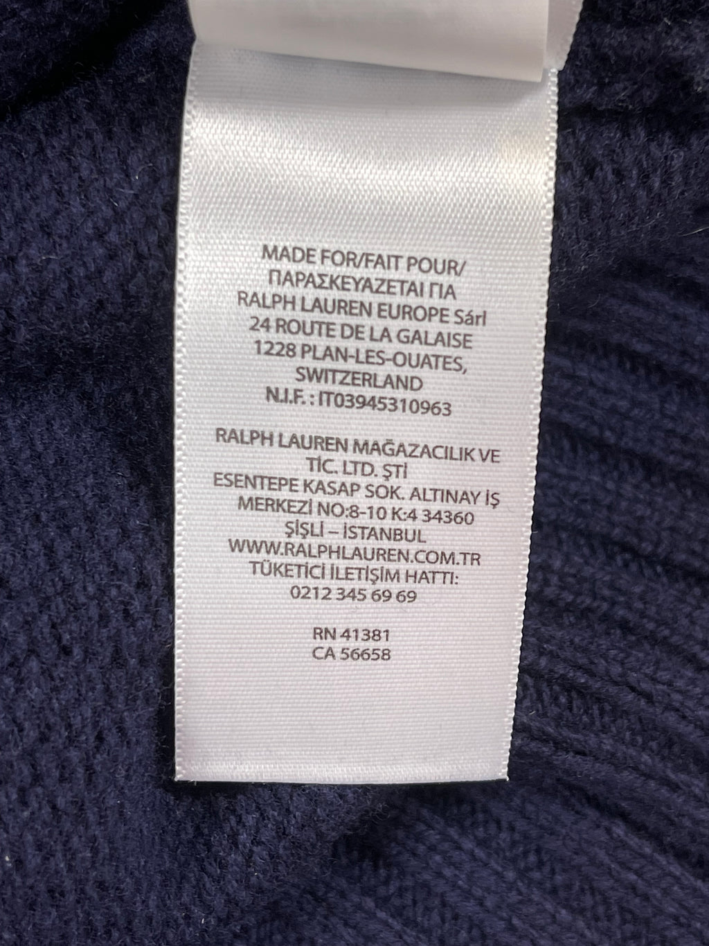 Polo Ralph Lauren Preppy Polo Bear Wool Sweater