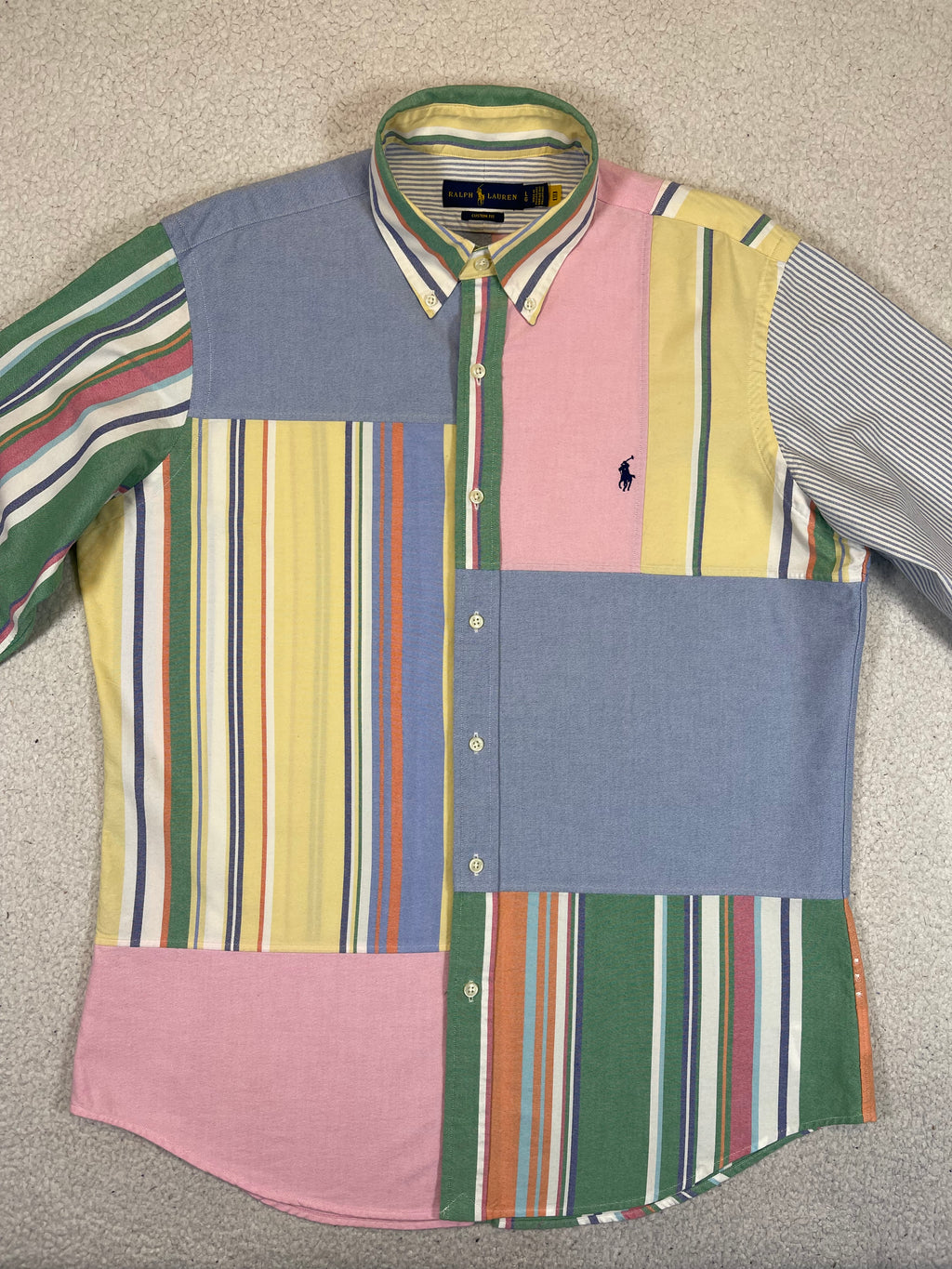 Ralph Lauren Patchwork Oxford Shirt (2021)