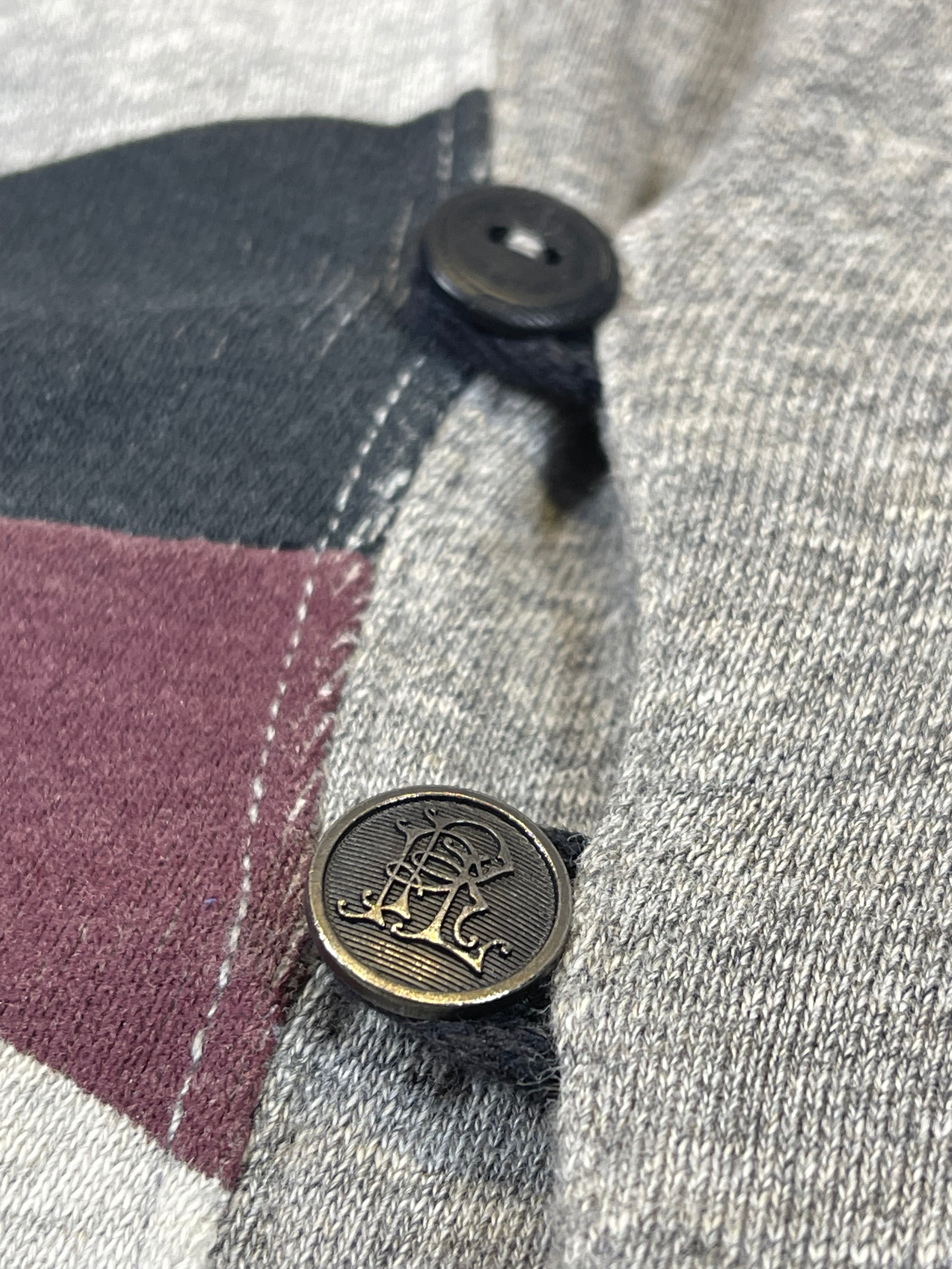 Polo Ralph Lauren P.R.L.F.C. Patchwork Fleece Cardigan