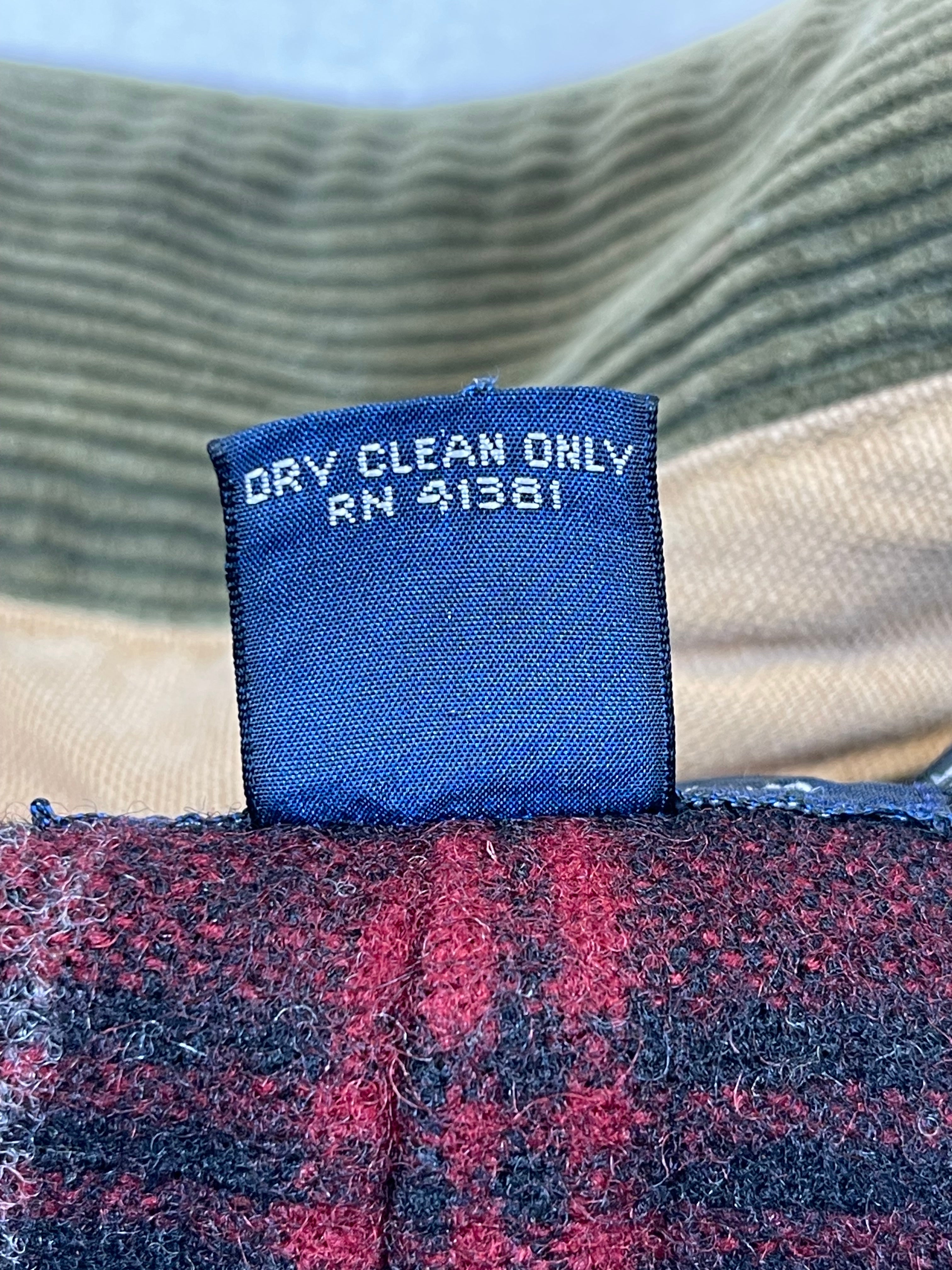 Polo Ralph Lauren Wool-Lined Canvas Workwear Jacket — Made in USA (Vintage 2000s)