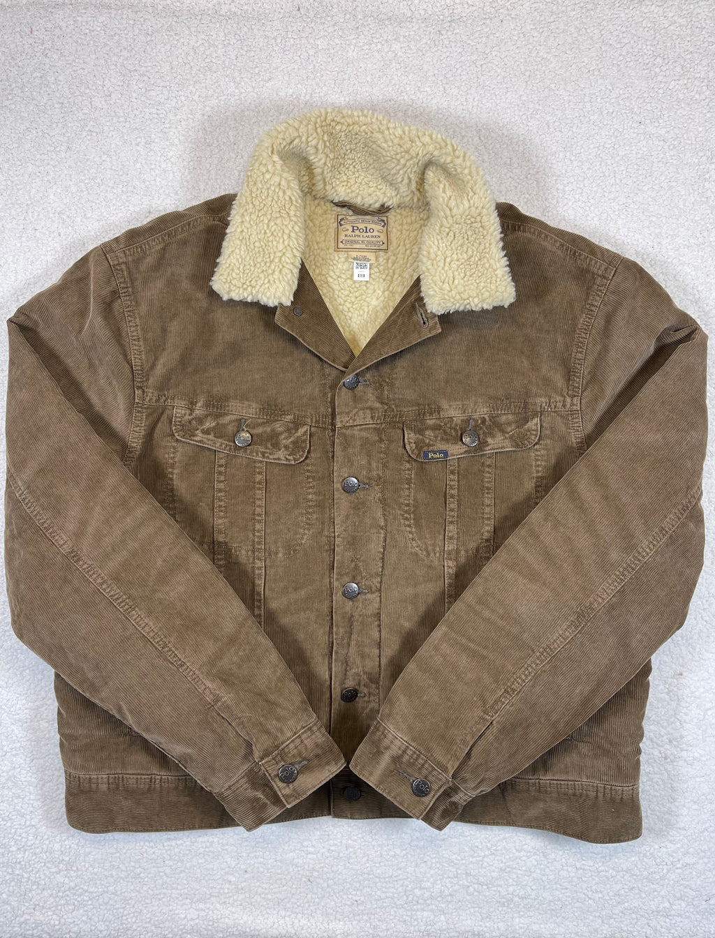 Polo Ralph Lauren Fleece-Lined Corduroy Trucker Jacket (2024)