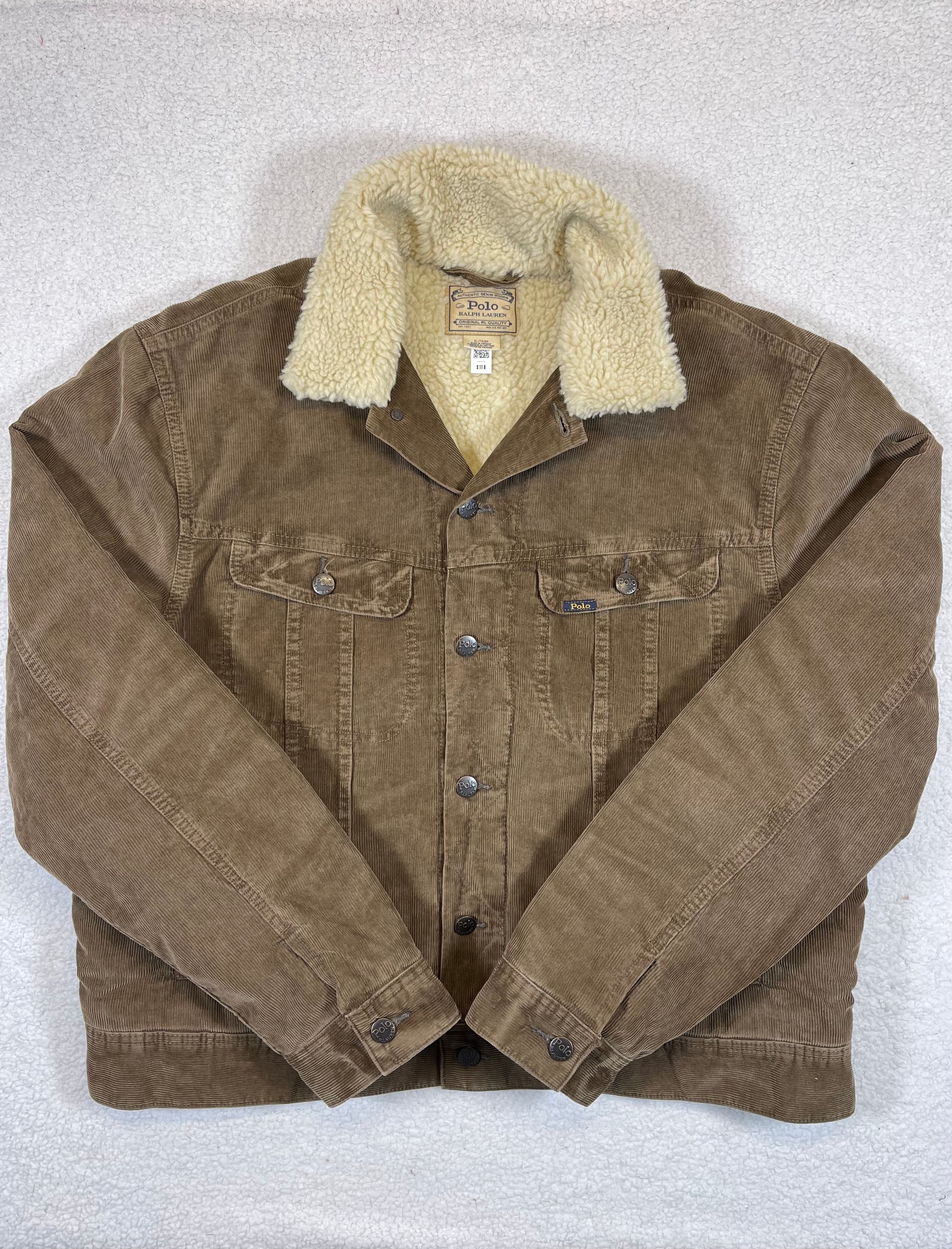 Polo Ralph Lauren Fleece-Lined Corduroy Trucker Jacket (2024)