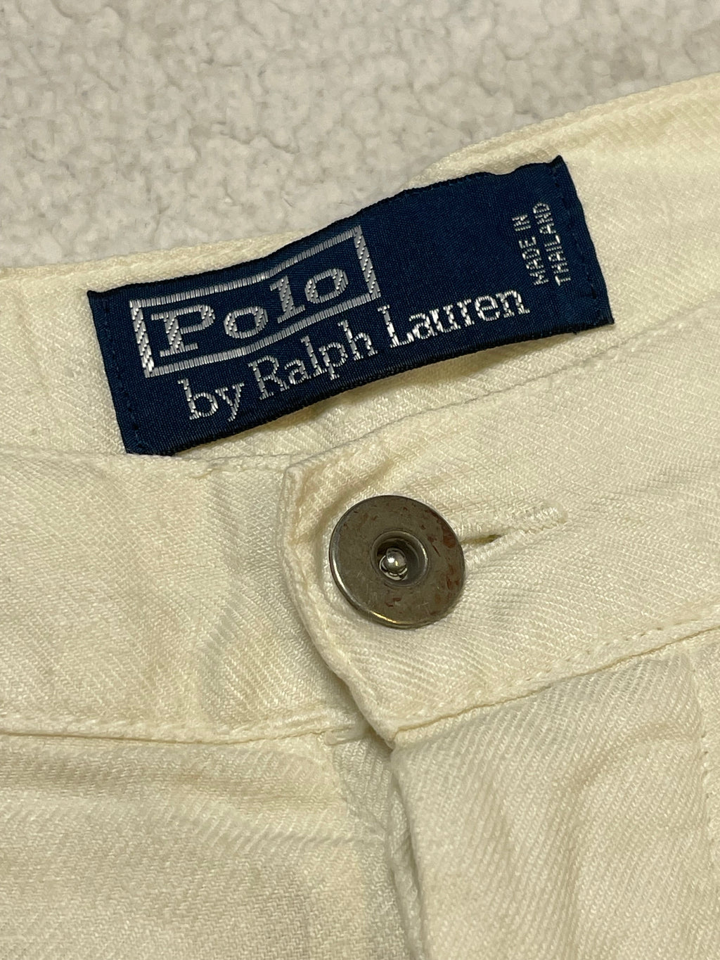 Polo Ralph Lauren Linen Carpenter Trousers (Vintage 2000s)
