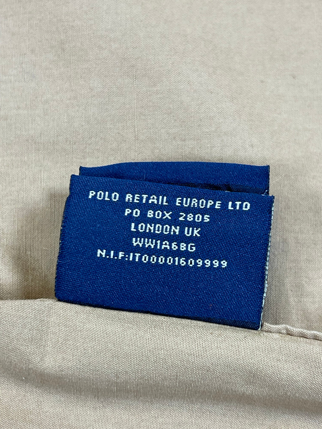 Ralph Lauren Polo Jeans Company Vintage Surplus Patch Cotton Twill Shirt