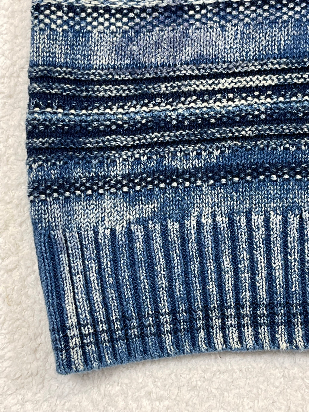Polo by Ralph Lauren x Naiomi Glasses Indigo Cotton Sweater (2024)