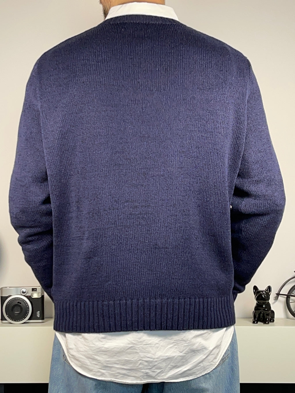 Polo Ralph Lauren Preppy Polo Bear Cotton & Linen Sweater