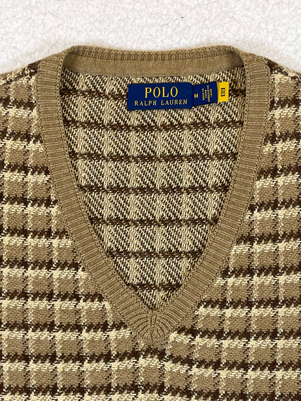 Polo Ralph Lauren Cotton & Cashmere Argyle Sweater Vest (2021)