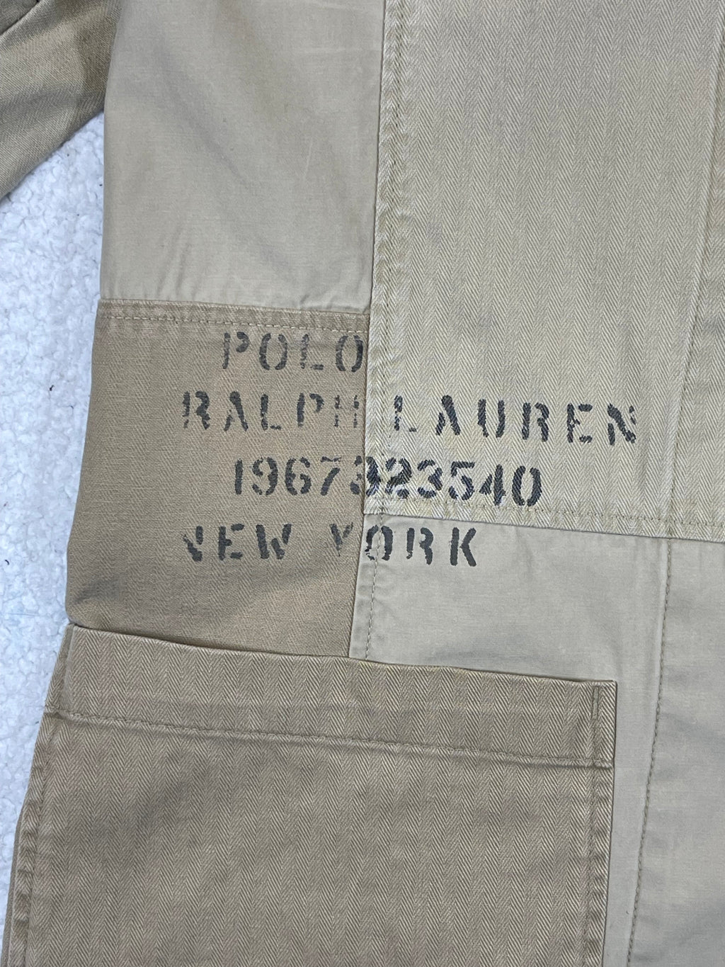 Polo Ralph Lauren Patchwork Utility Blazer