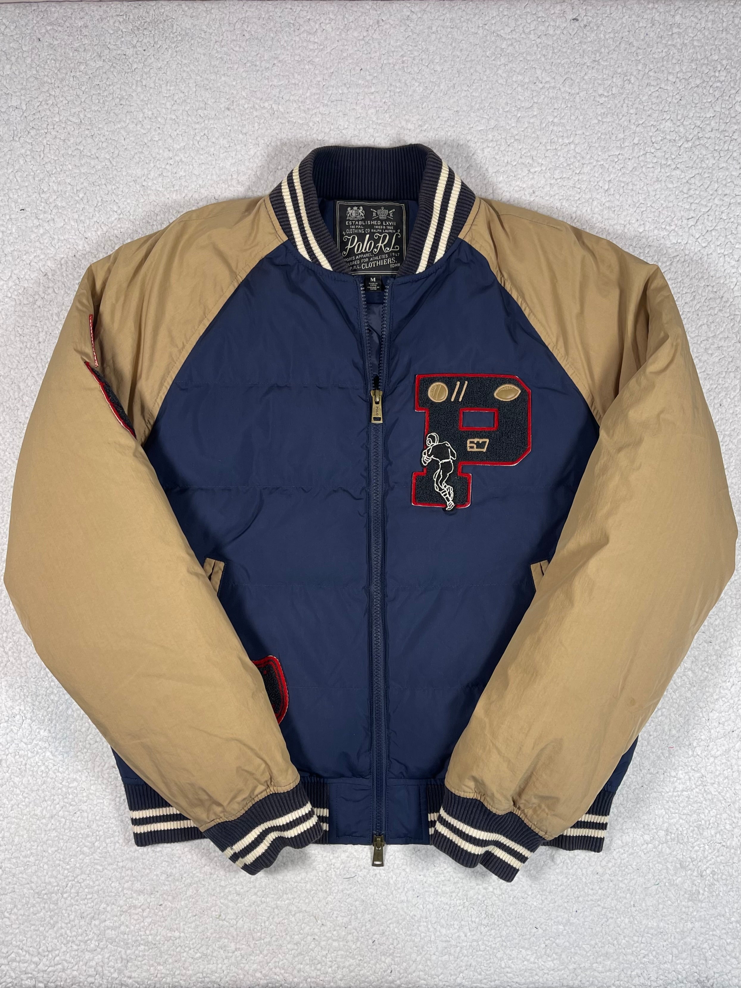 Polo Ralph Lauren Collegiate-Inspired Down Jacket
