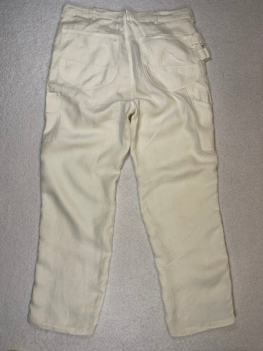 Polo Ralph Lauren Linen Carpenter Trousers (Vintage 2000s)