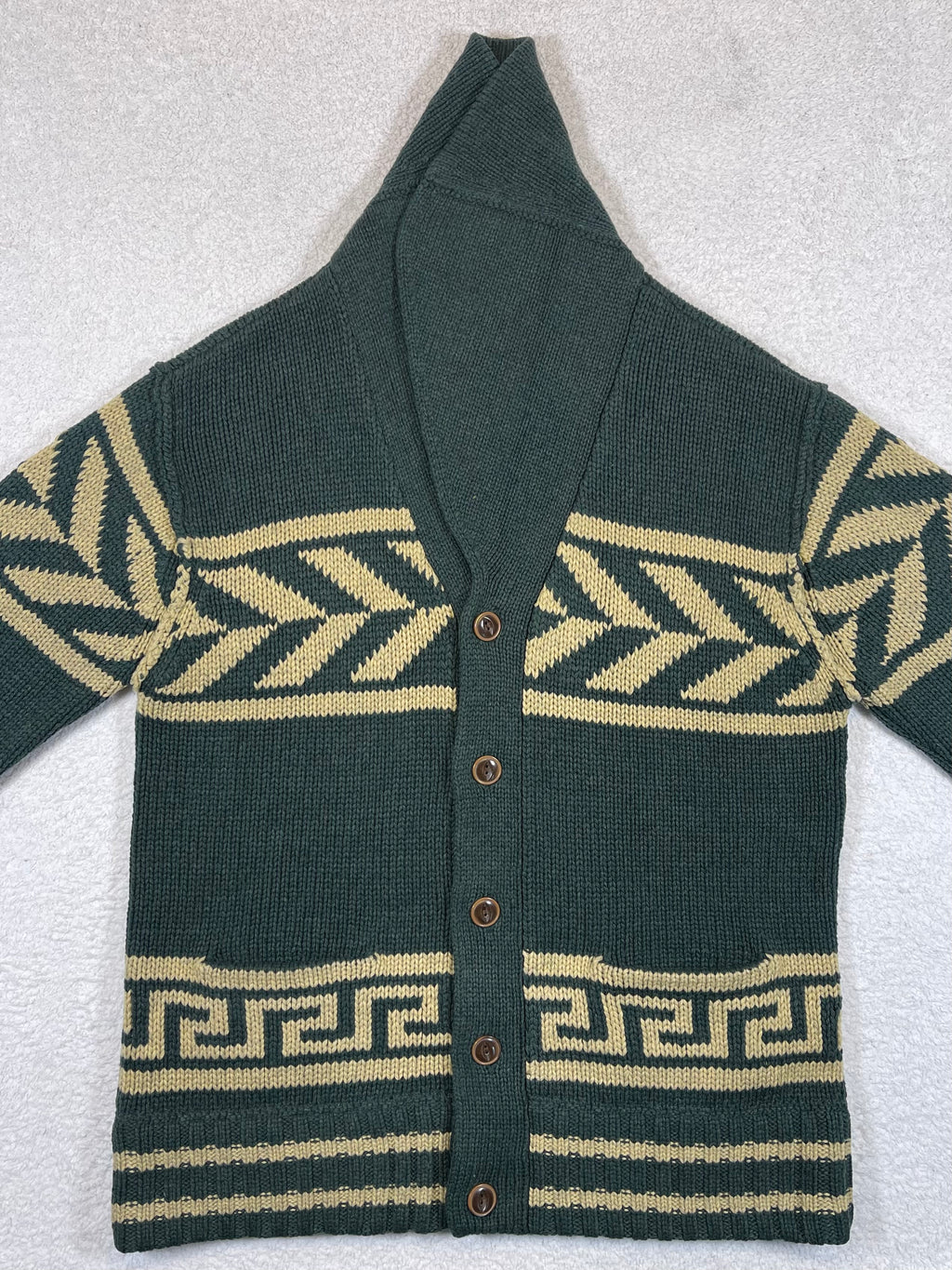 Ralph Lauren Denim & Supply Vintage Geometric Wool-Blend Cardigan (2011)