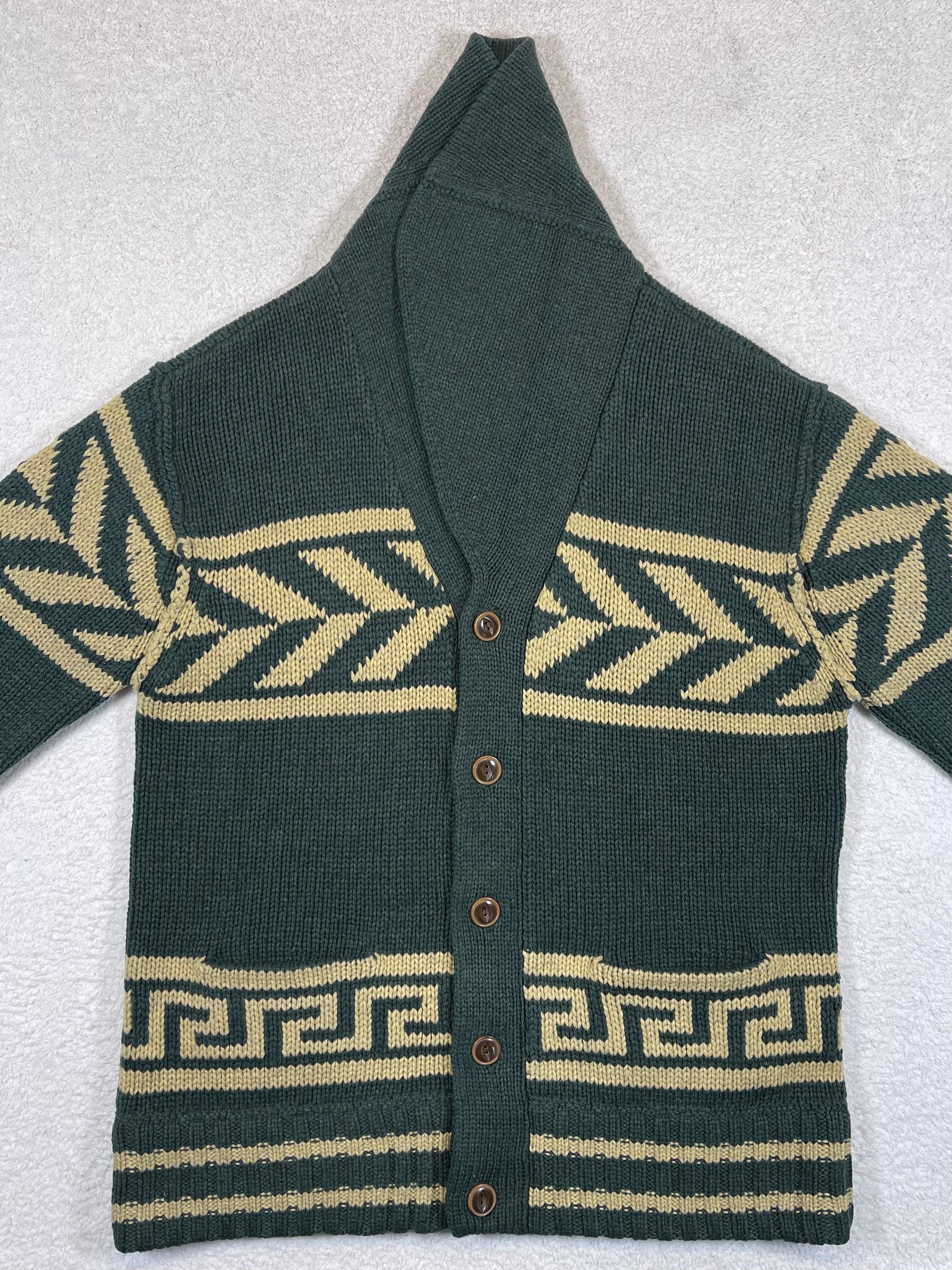 Ralph Lauren Denim & Supply Vintage Geometric Wool-Blend Cardigan (2011)