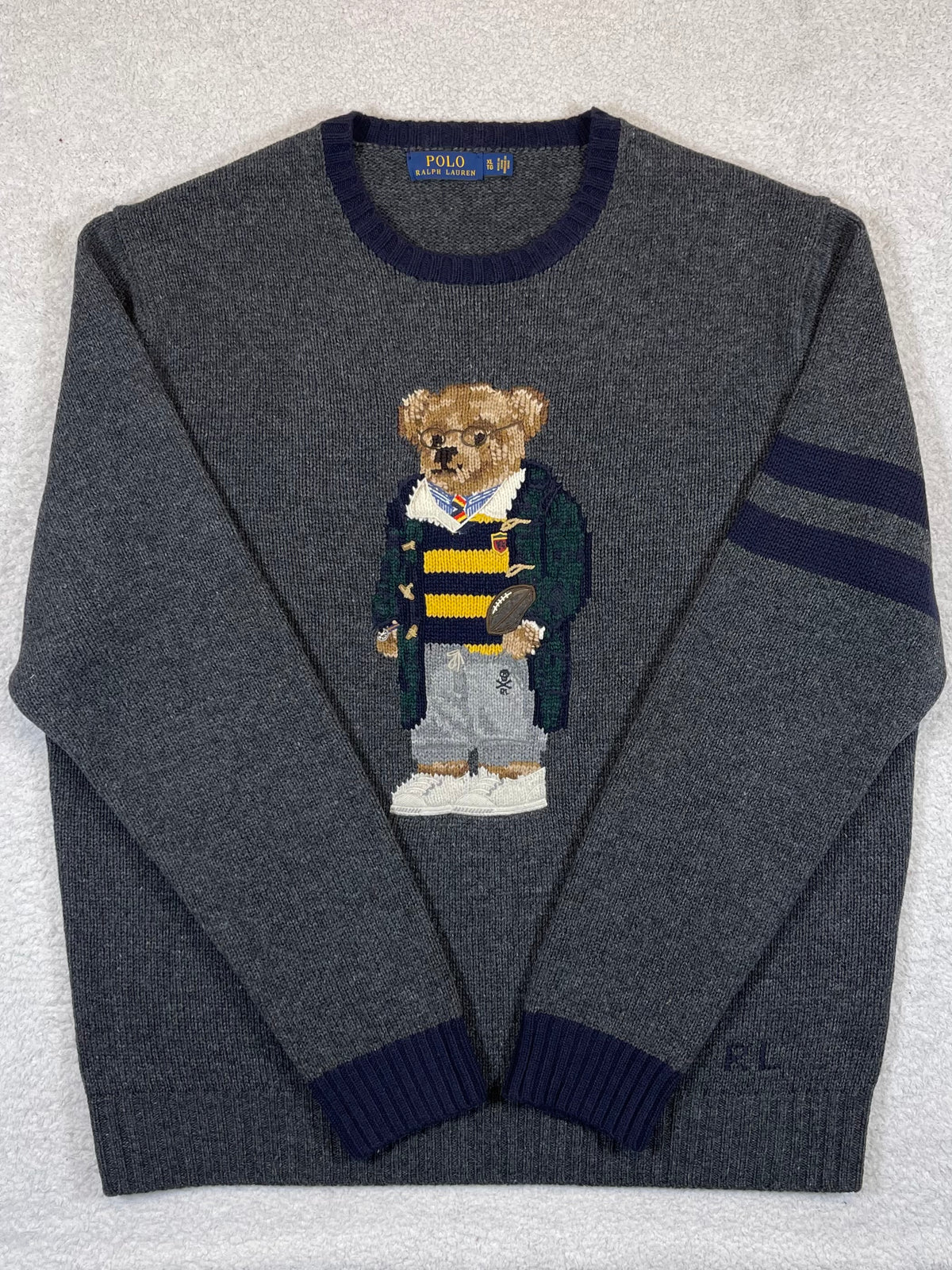 Polo Ralph Lauren Polo Bear Rugby Wool Sweater XL