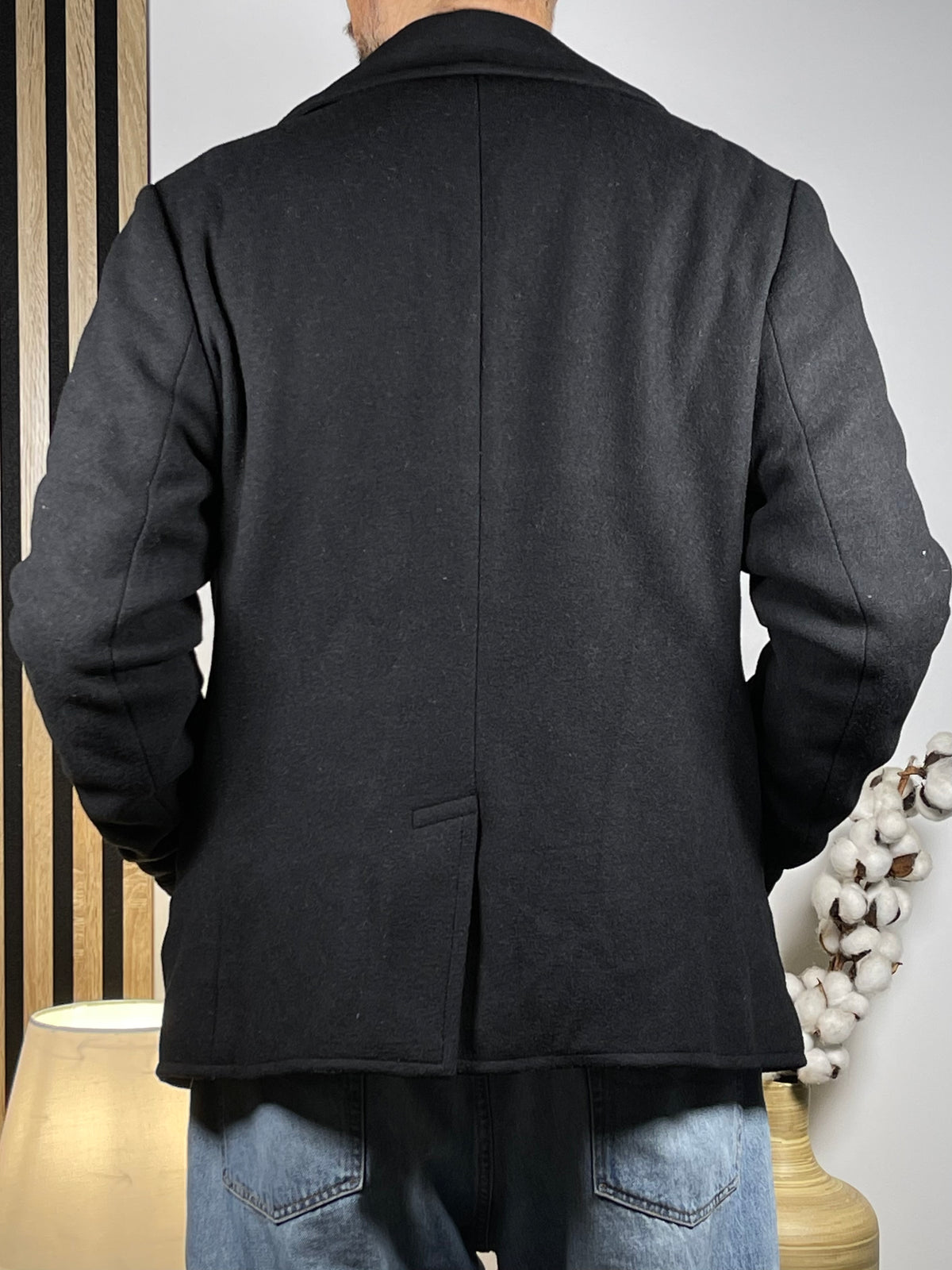 Ralph Lauren Denim & Supply Vintage Wool-Blend Peacoat M